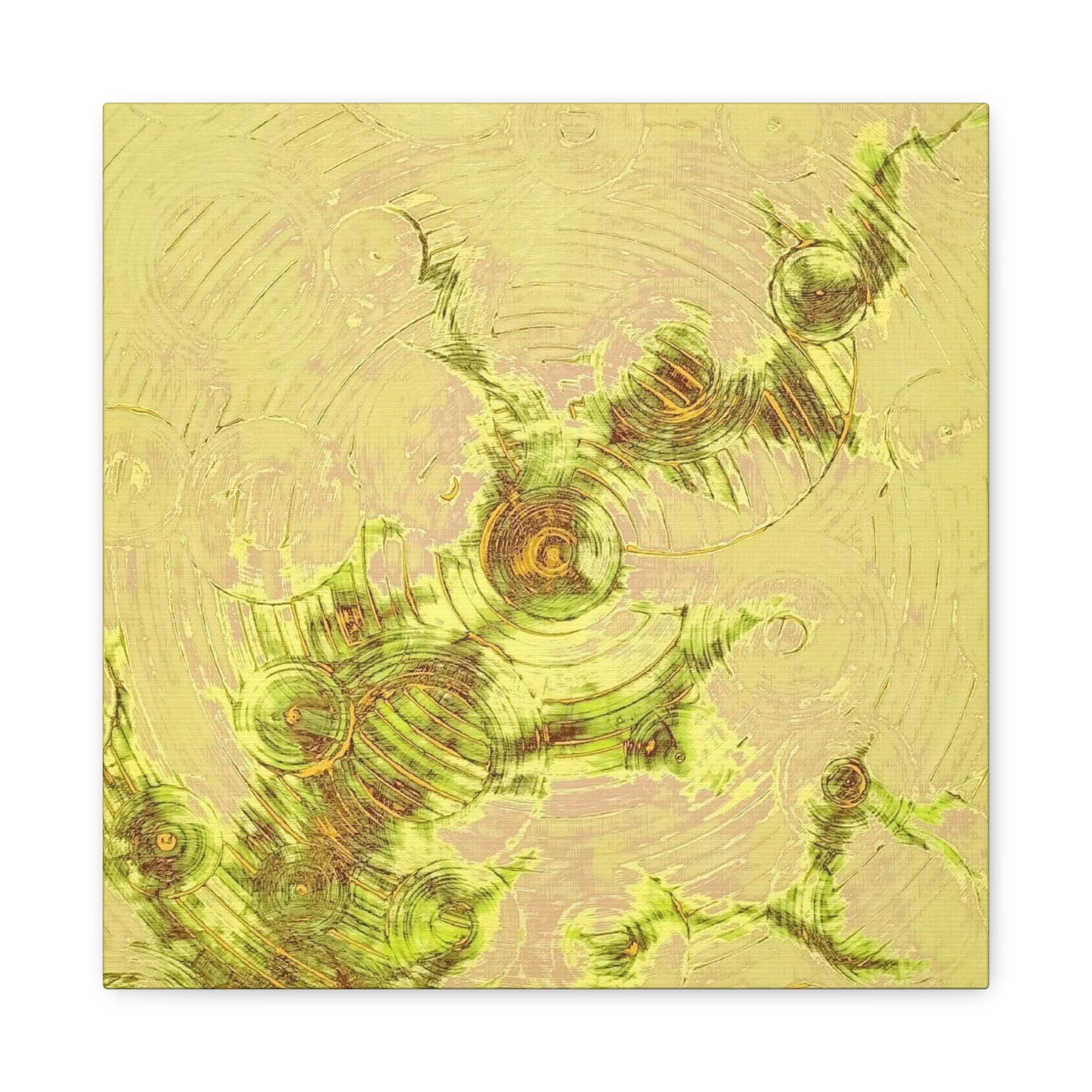 YU - 123022 - Abstract Wall Art by Asian Artist Contemporary Home Decor Print-Neutral Modern Art for Living Room or Bedroom
