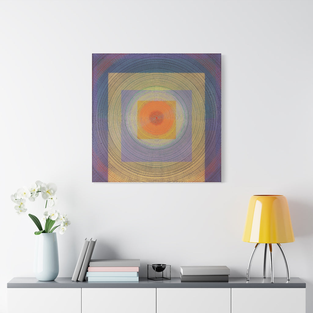 YU - 011517 - Abstract Wall Art by Asian Artist Contemporary Home Decor Print-Neutral Modern Art for Living Room or Bedroom