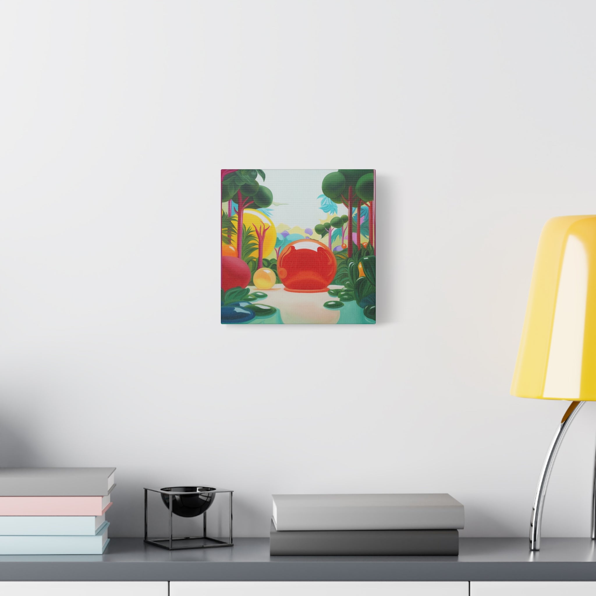 Secret Garden 3 -  Contemporary Abstract Canvas Print  Young Asian Artist