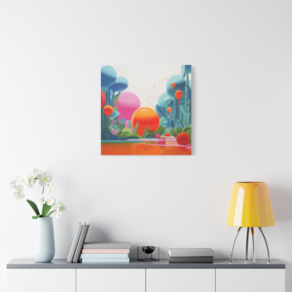 Paradise 5 -  Contemporary Abstract Canvas Print  Young Asian Artist Christmas Gift