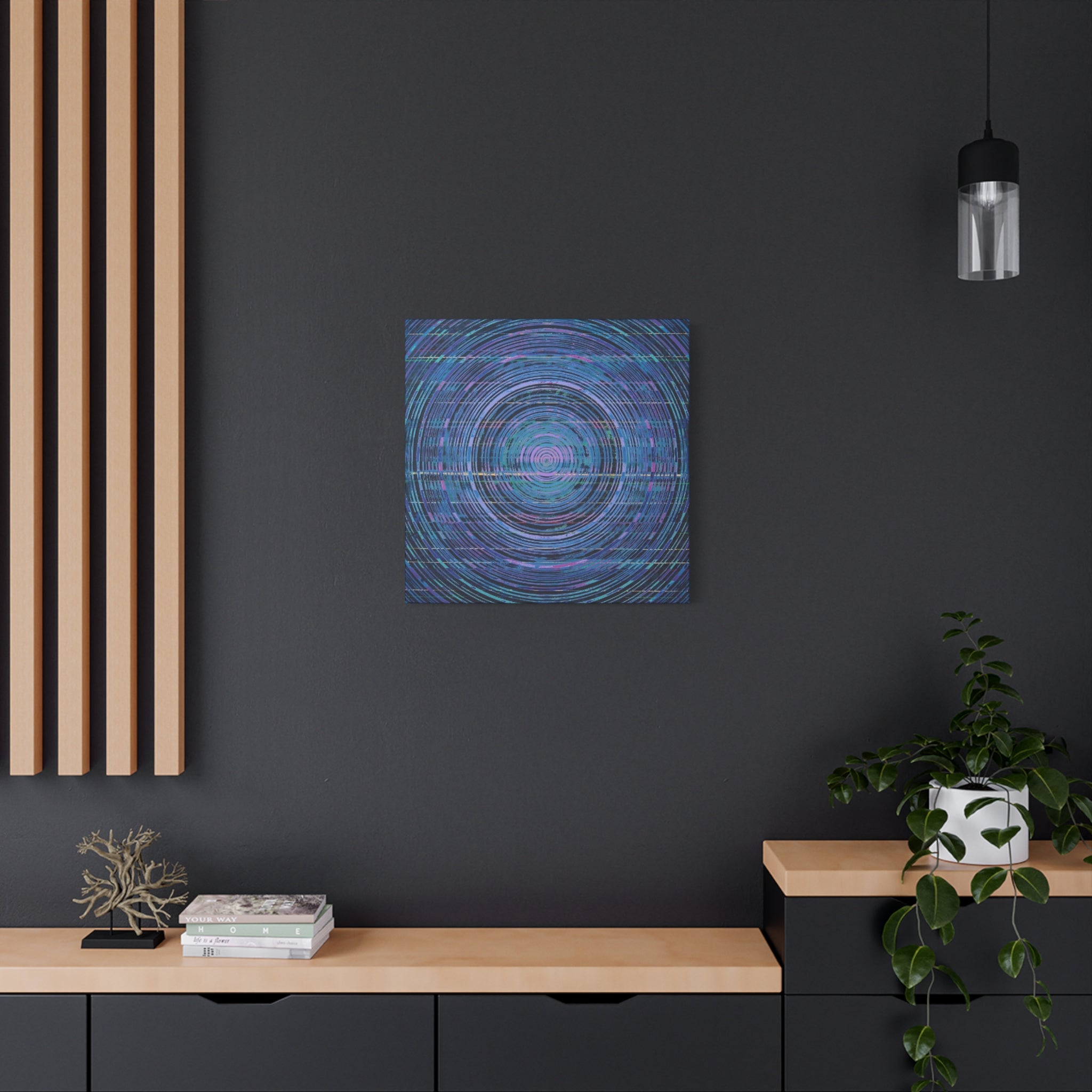 YU - 110621 - Abstract Wall Art by Asian Artist Contemporary Home Decor Print-Neutral Modern Art for Living Room or Bedroom