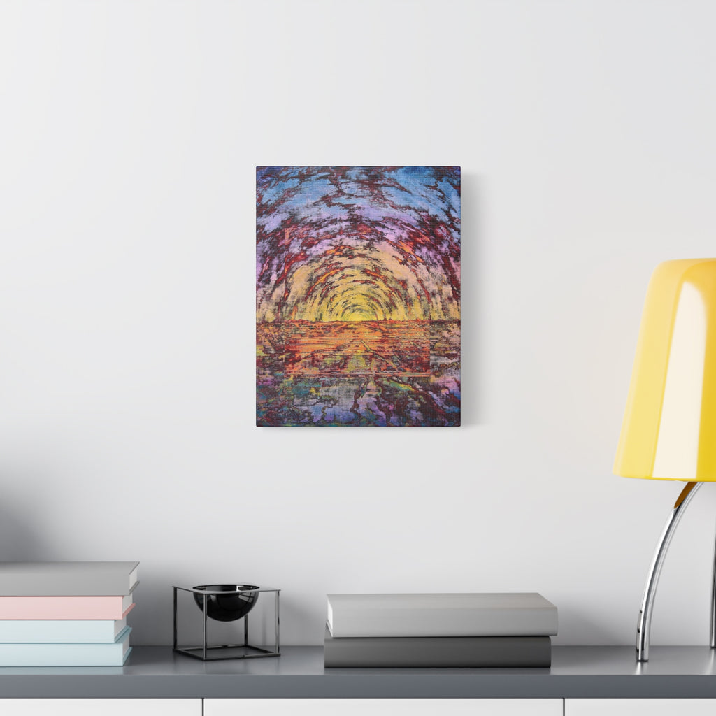 YU - 122322 - Abstract Wall Art by Asian Artist Contemporary Home Decor Print-Neutral Modern Art for Living Room or Bedroom