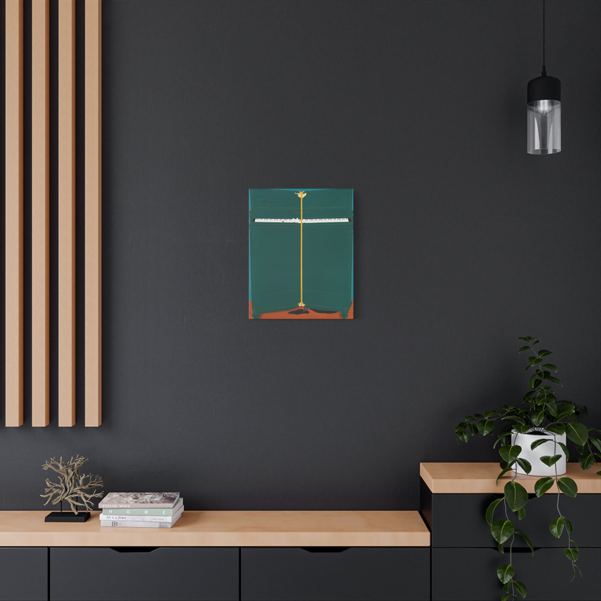 Piano - Chinese Contemporary artist - Canvas Print - Artwork for new home
