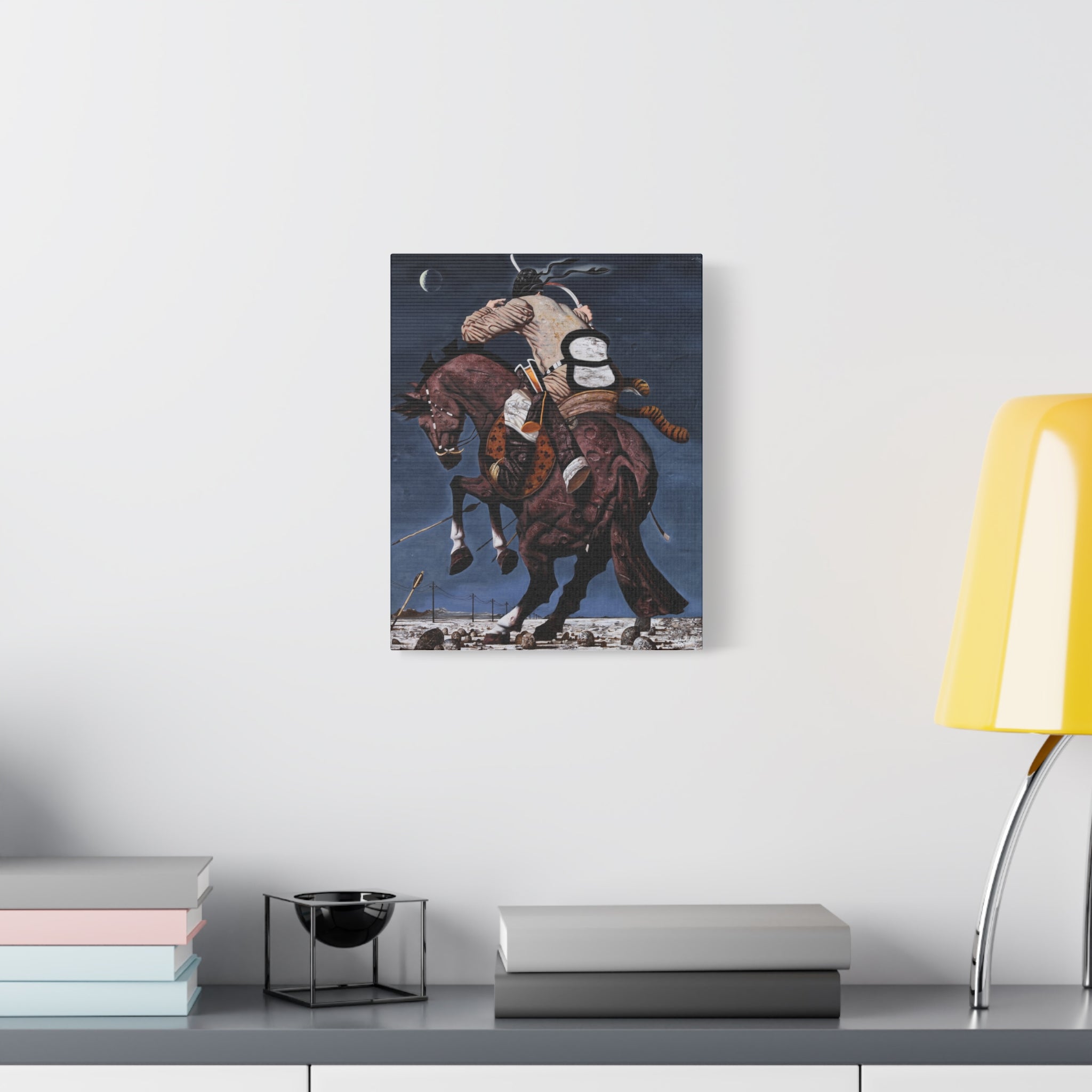 Fight - Chinese Contemporary Artist Canvas Print