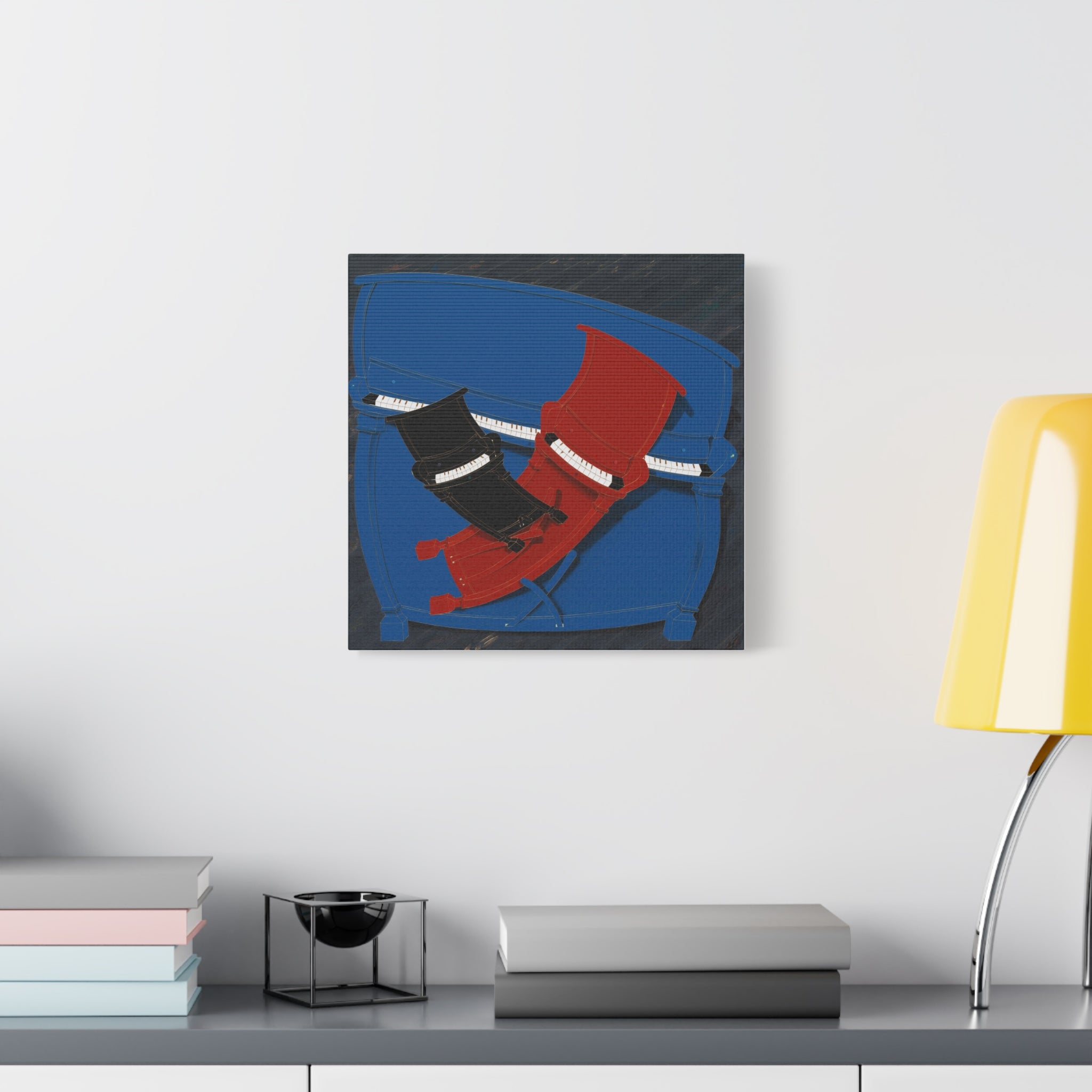 Piano - Chinese Contemporary artist - Canvas Print - Artwork for new home