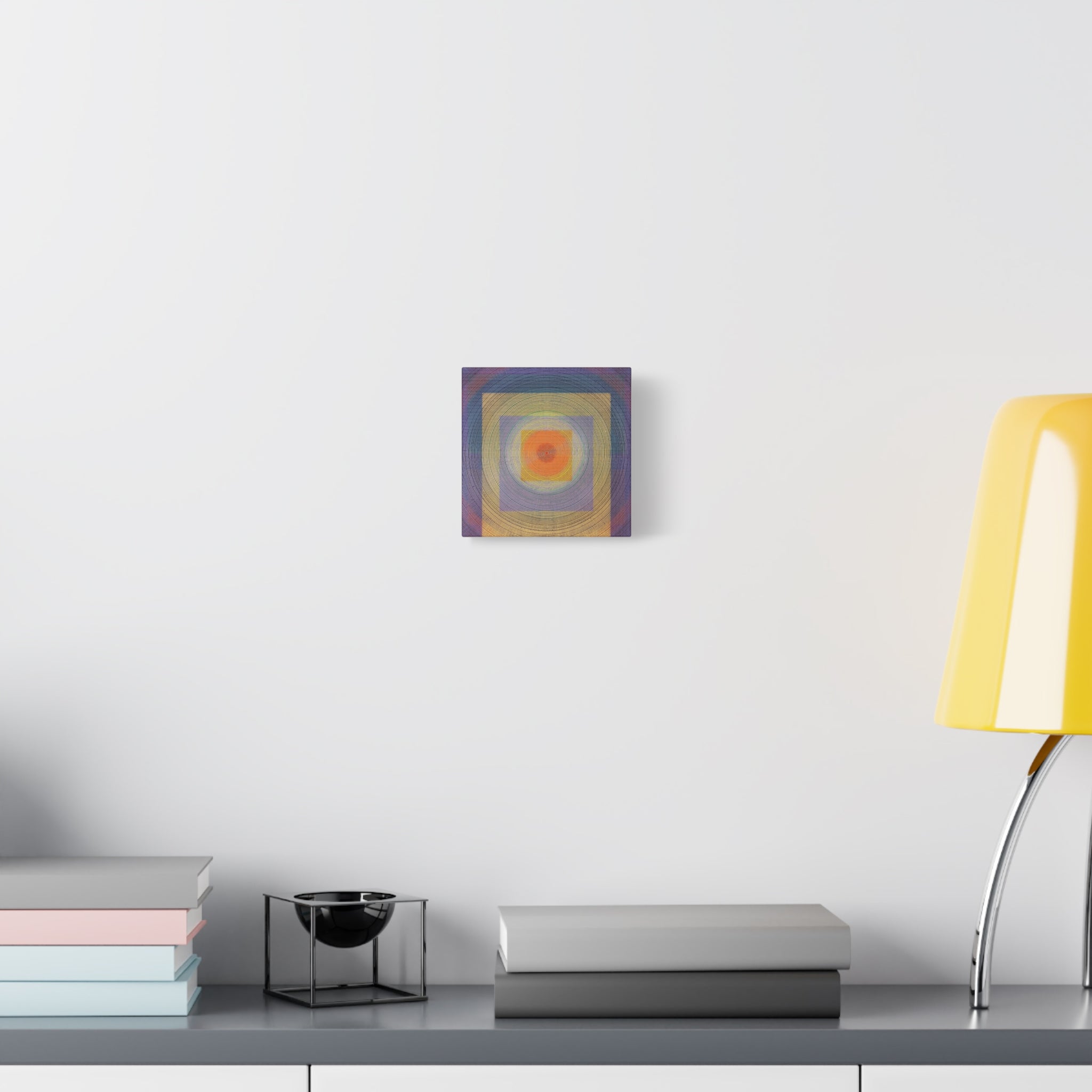 YU - 011517 - Abstract Wall Art by Asian Artist Contemporary Home Decor Print-Neutral Modern Art for Living Room or Bedroom