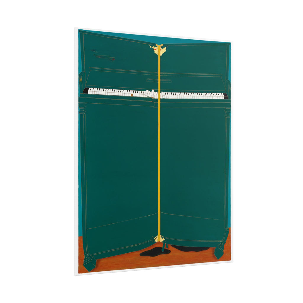 Piano  Art Poster,  Chinese Contemporary artist - Canvas Print - Artwork for new home