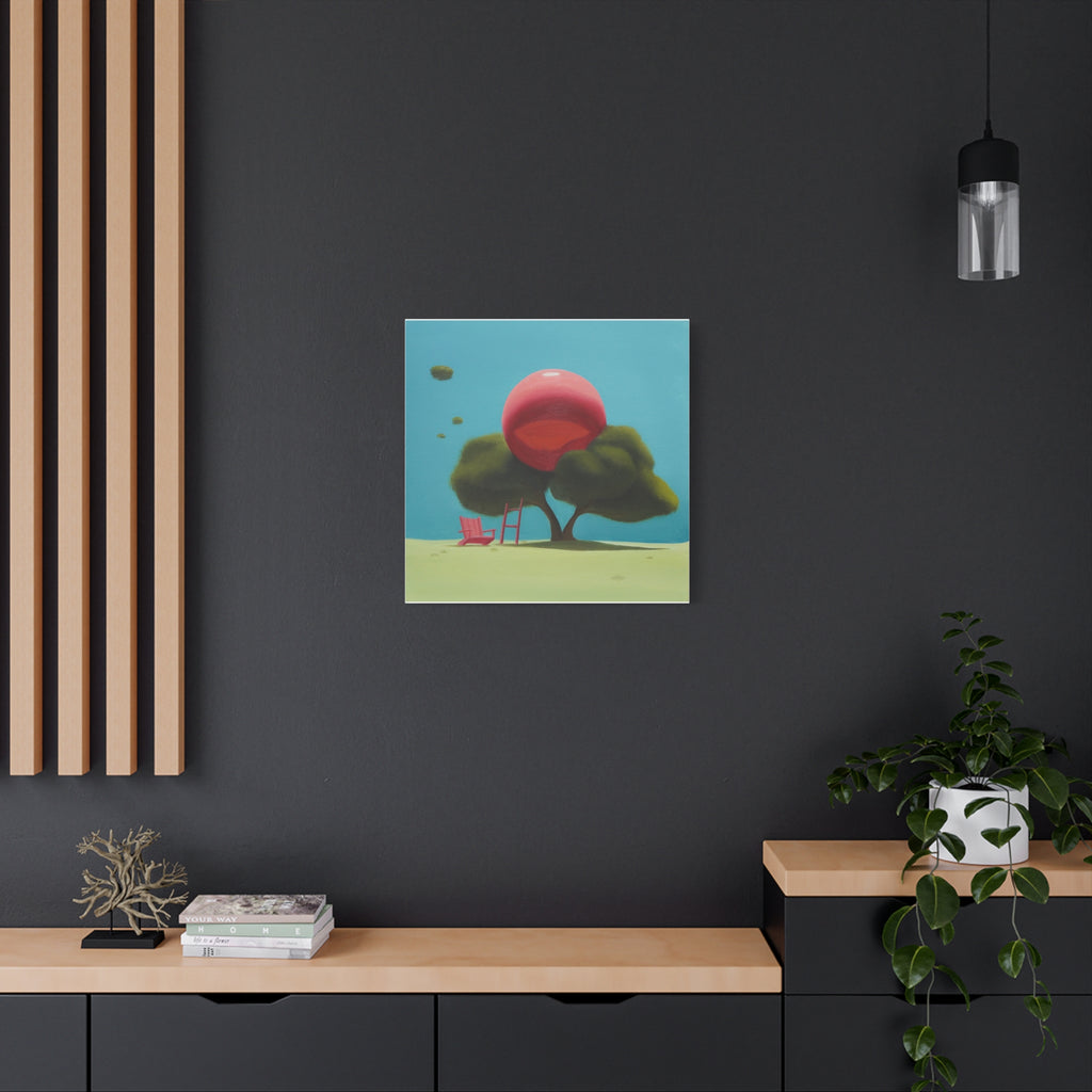 Dream of Greenland -  Contemporary Abstract Canvas Print  Young Asian Artist