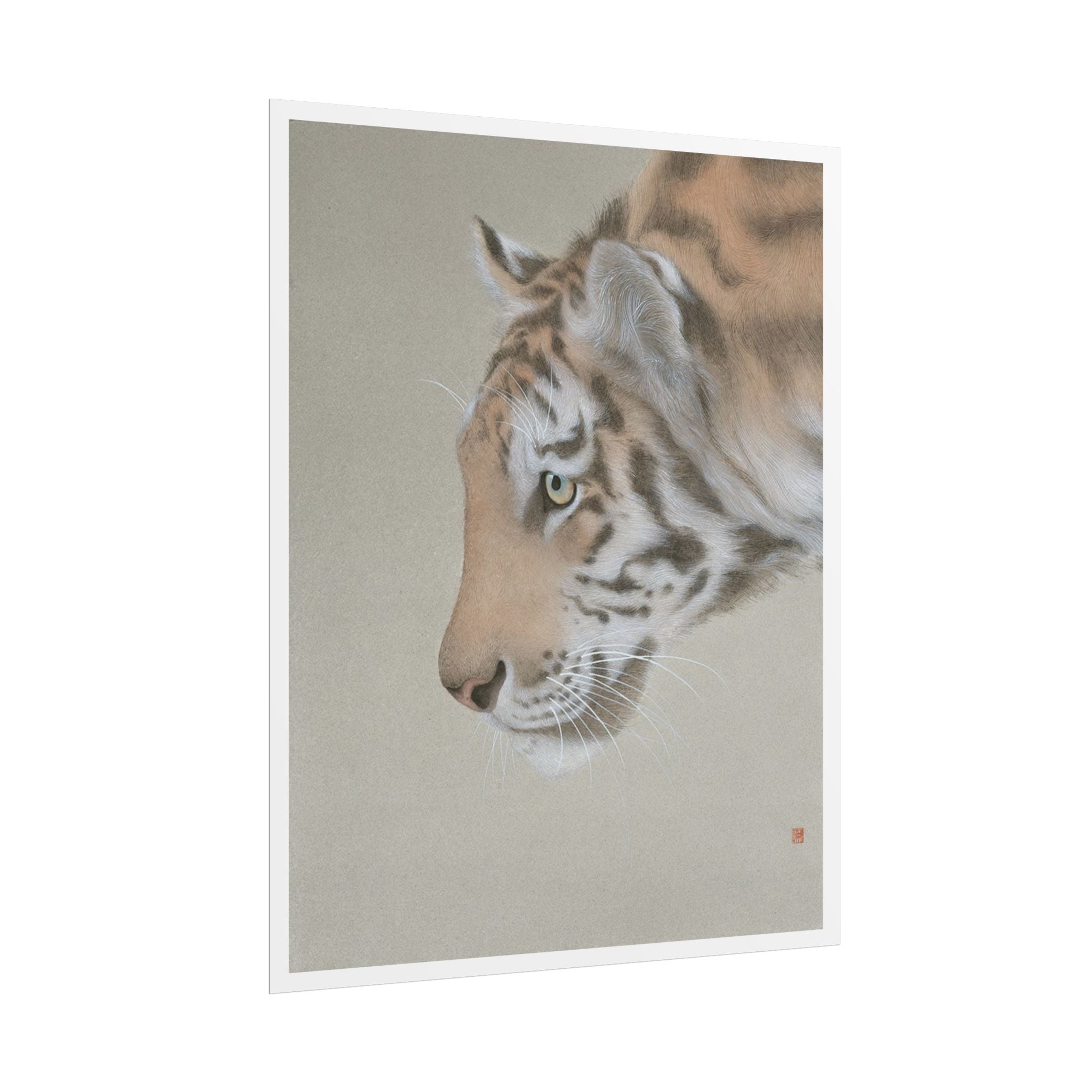 The King Art Poster, Cute Animal Decor, Christmas Wall Art, Kids Room Decoration, Gift for Animal Lovers