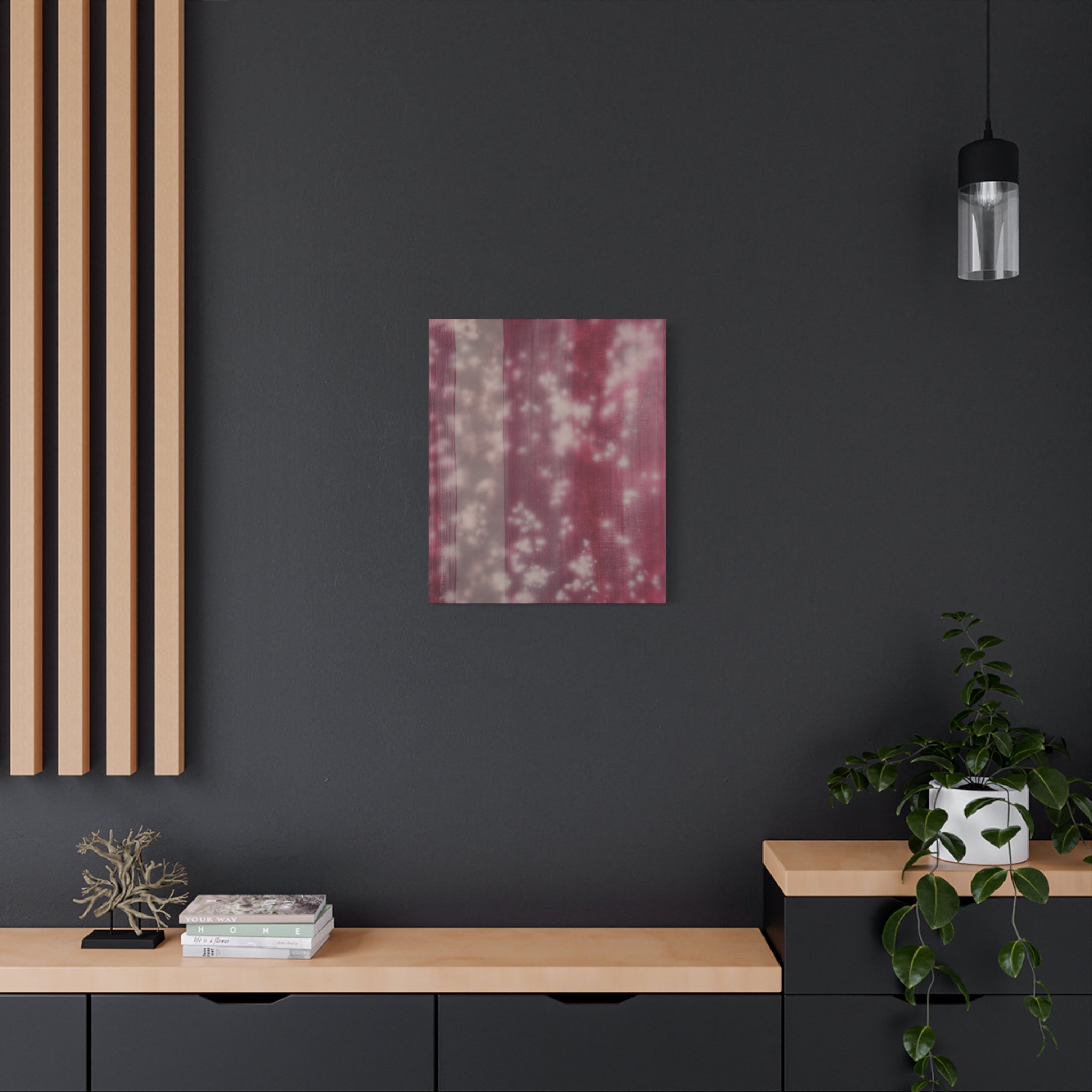 Shadow of a Tree -  Chinese  Contemporary abstract artist - Canvas Print - Gift for new year