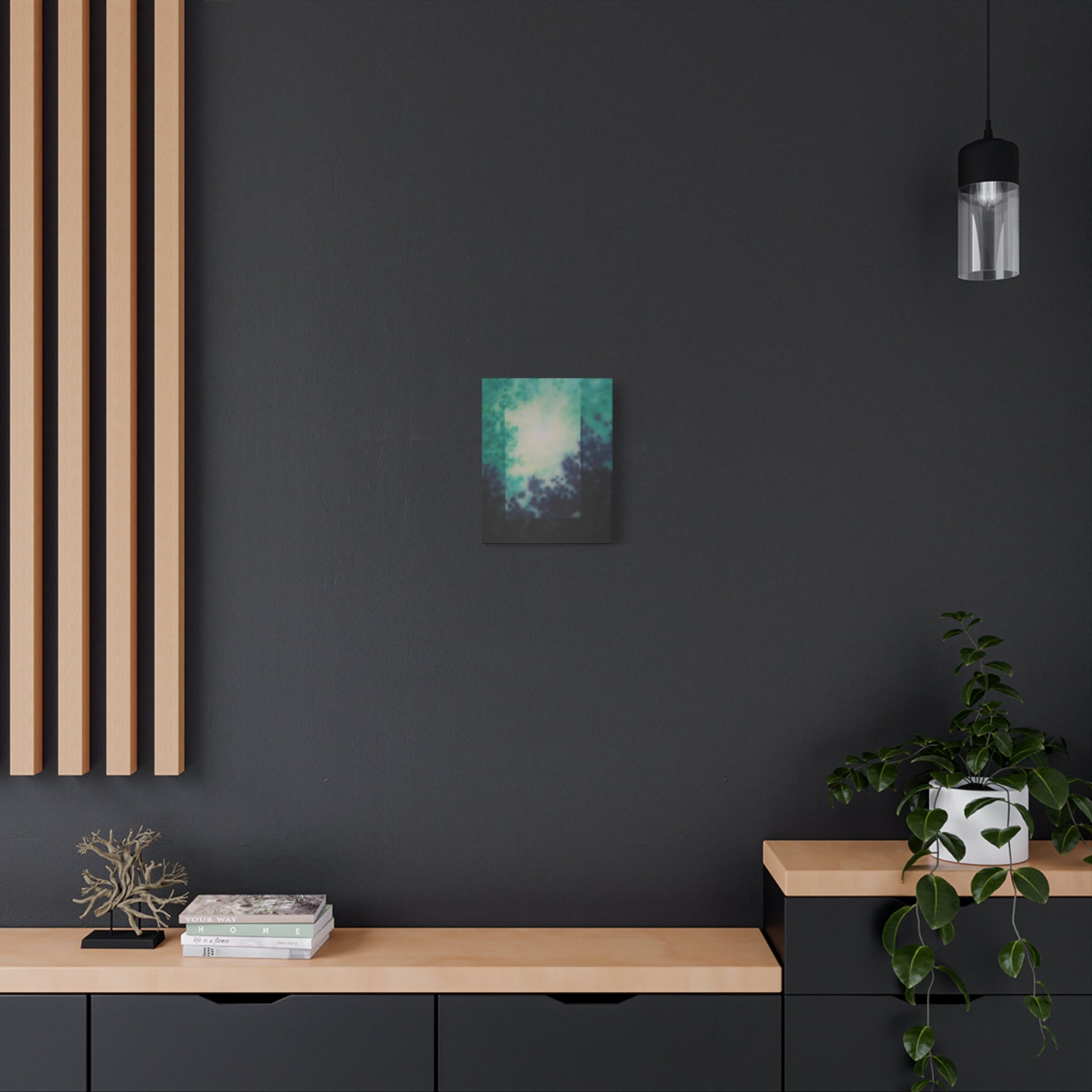 Shadow of a Tree -  Chinese  Contemporary abstract artist - Canvas Print - Gift for new year