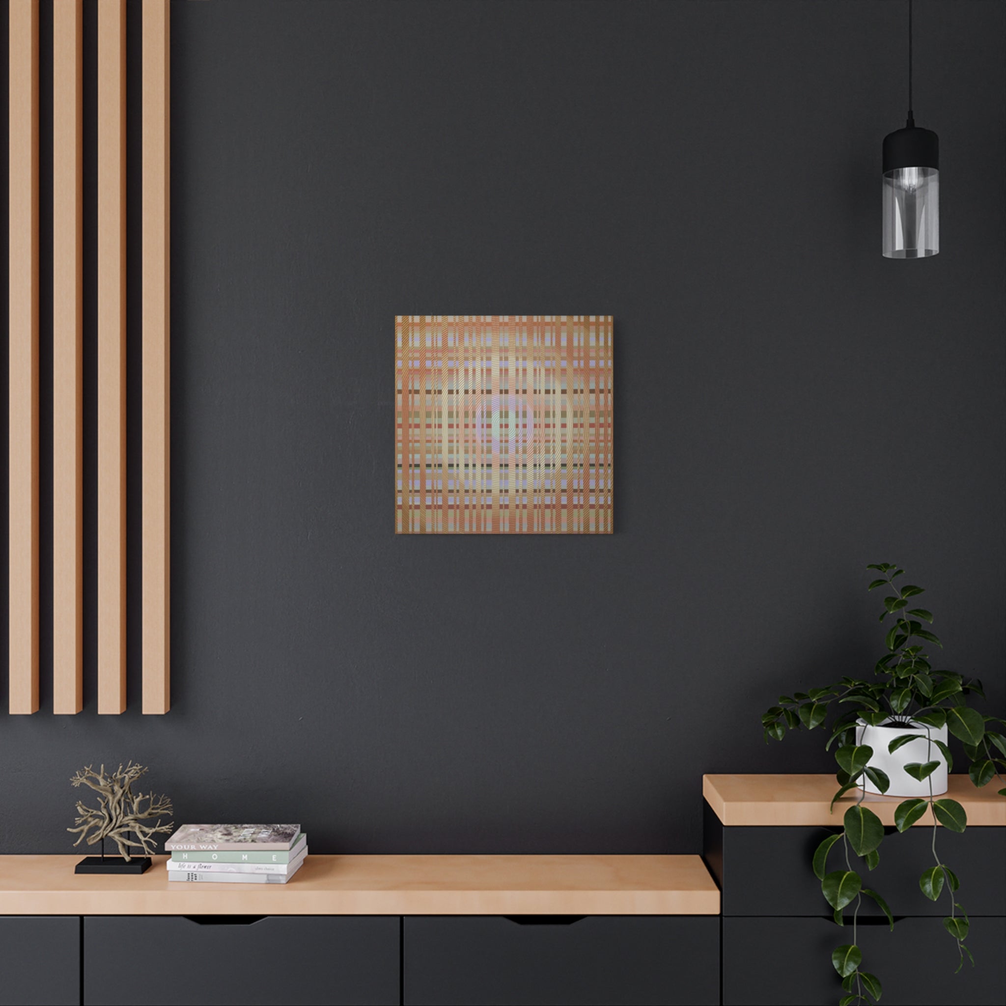 YU - 091224 - Abstract Wall Art by Asian Artist Contemporary Home Decor Print-Neutral Modern Art for Living Room or Bedroom