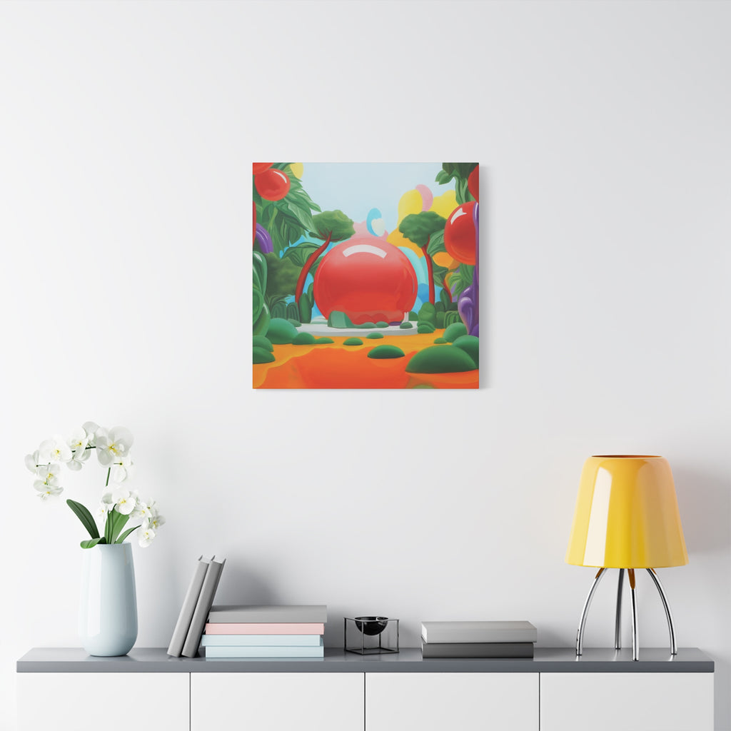 Secret Garden 4 -  Contemporary Abstract Canvas Print  Young Asian Artist