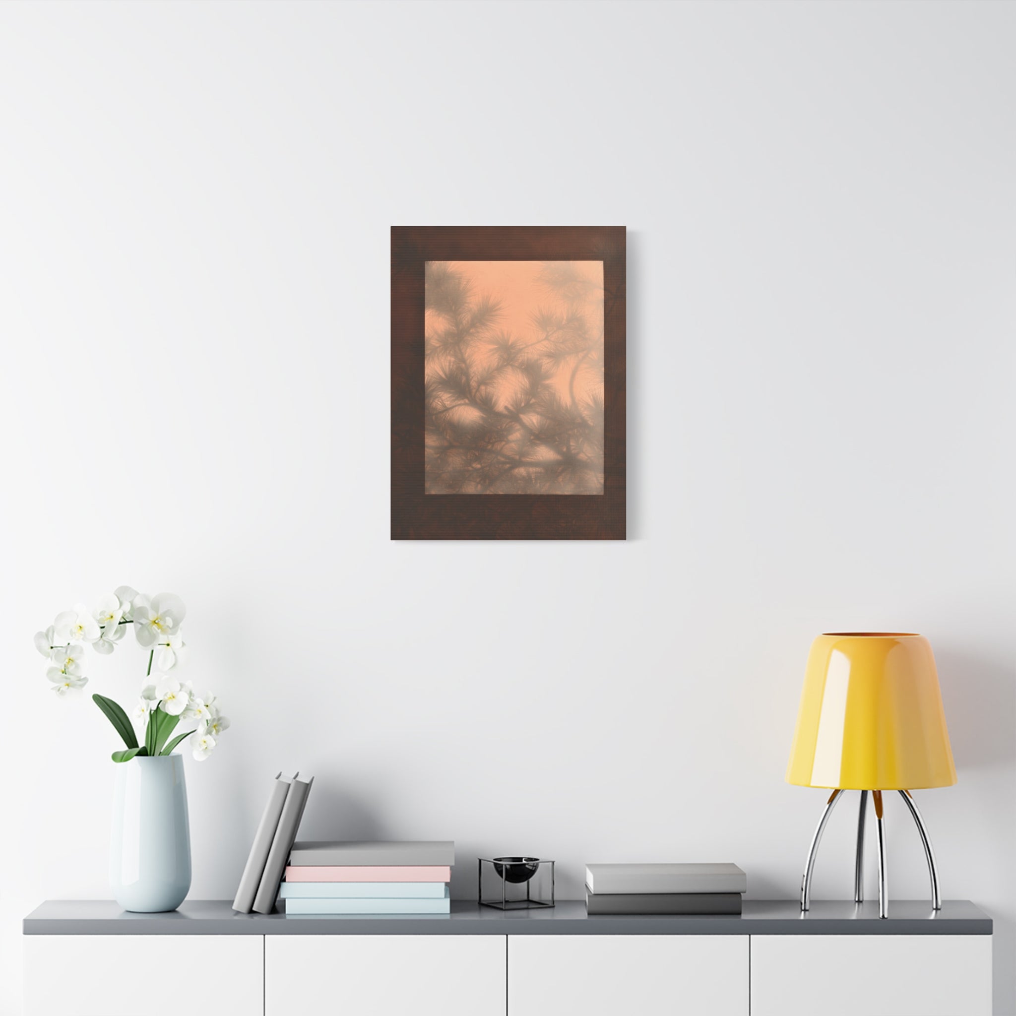Shadow of a Tree -  Chinese  Contemporary abstract artist - Canvas Print - Gift for new year