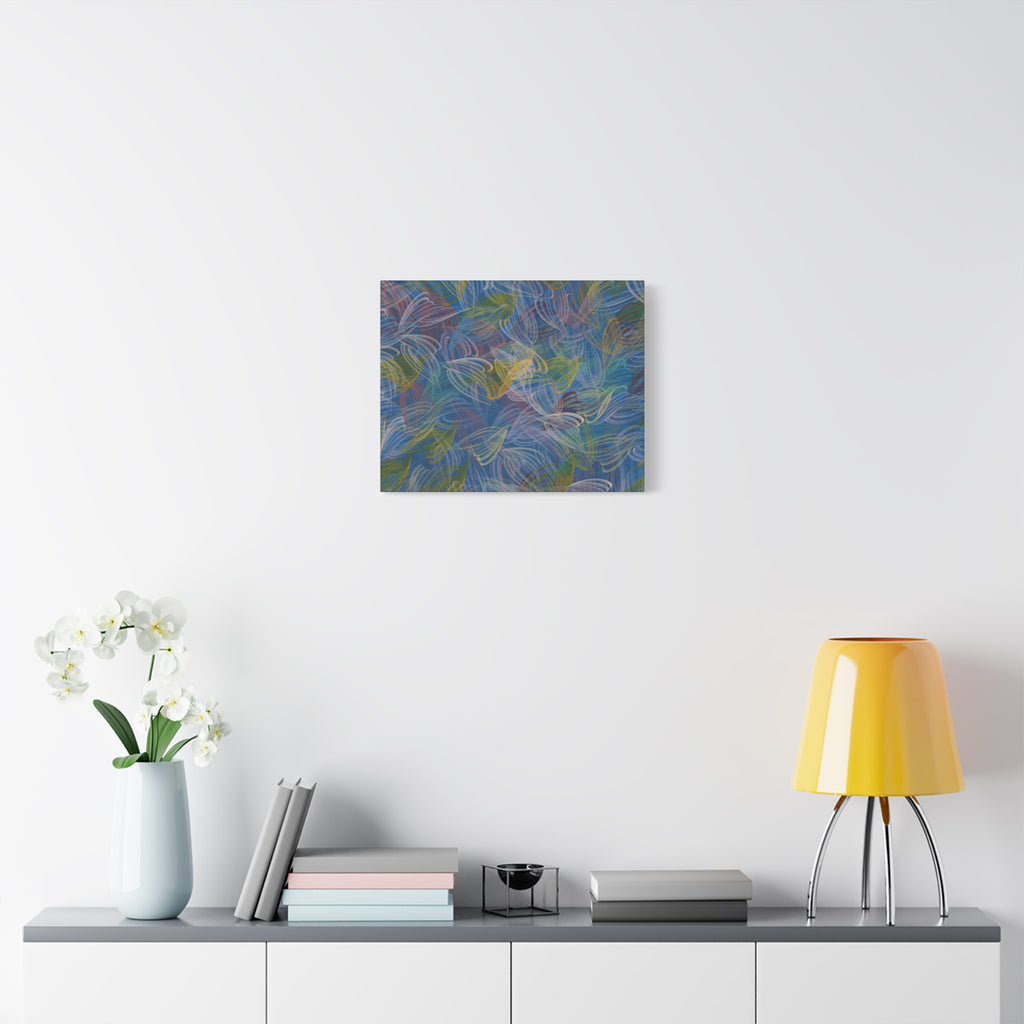 Feathered Dust - 050222 Abstract Wall Art by Asian Artist Contemporary Home Decor Print-Neutral Modern Art for Living Room or Bedroom