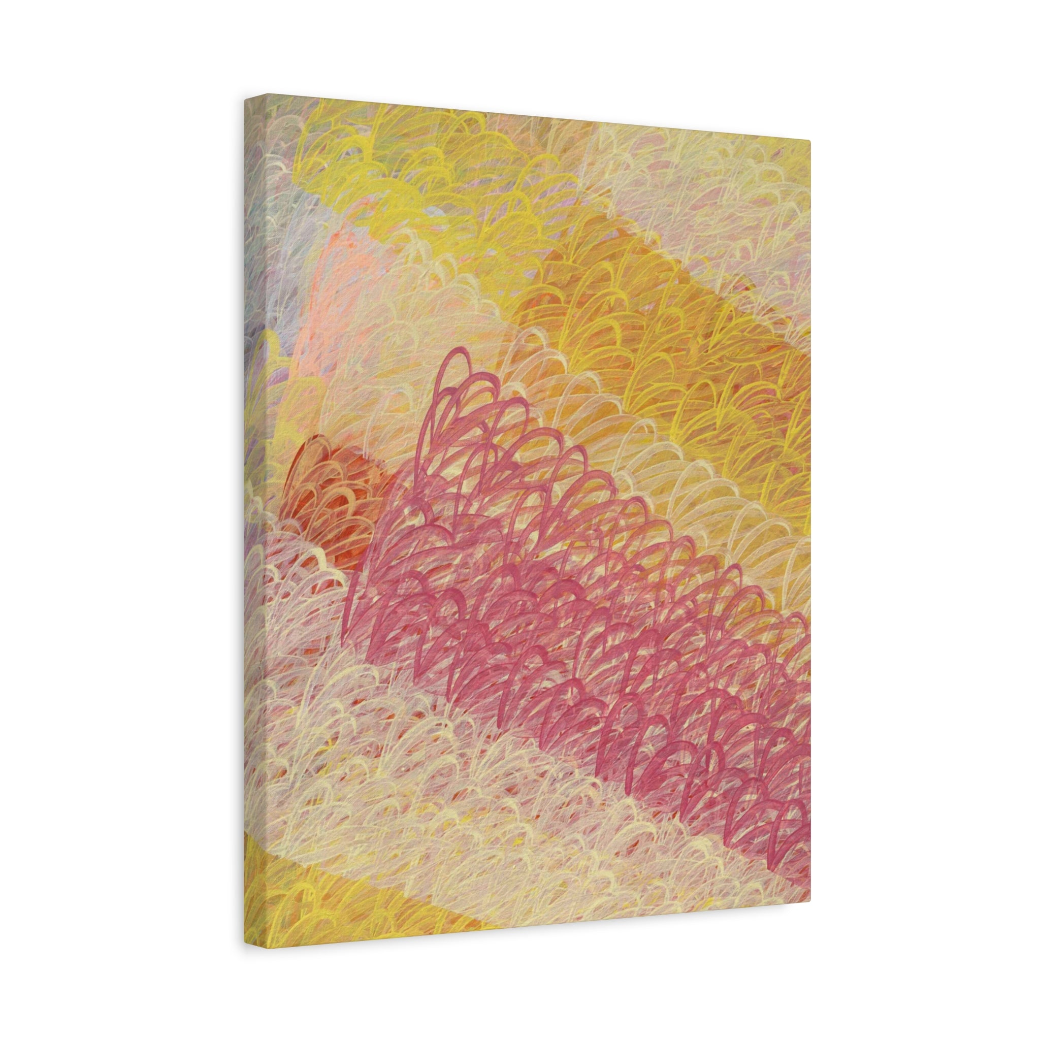 Feathered Dust - 261024 - Abstract Wall Art by Asian Artist Contemporary Home Decor Print-Neutral Modern Art for Living Room or Bedroom