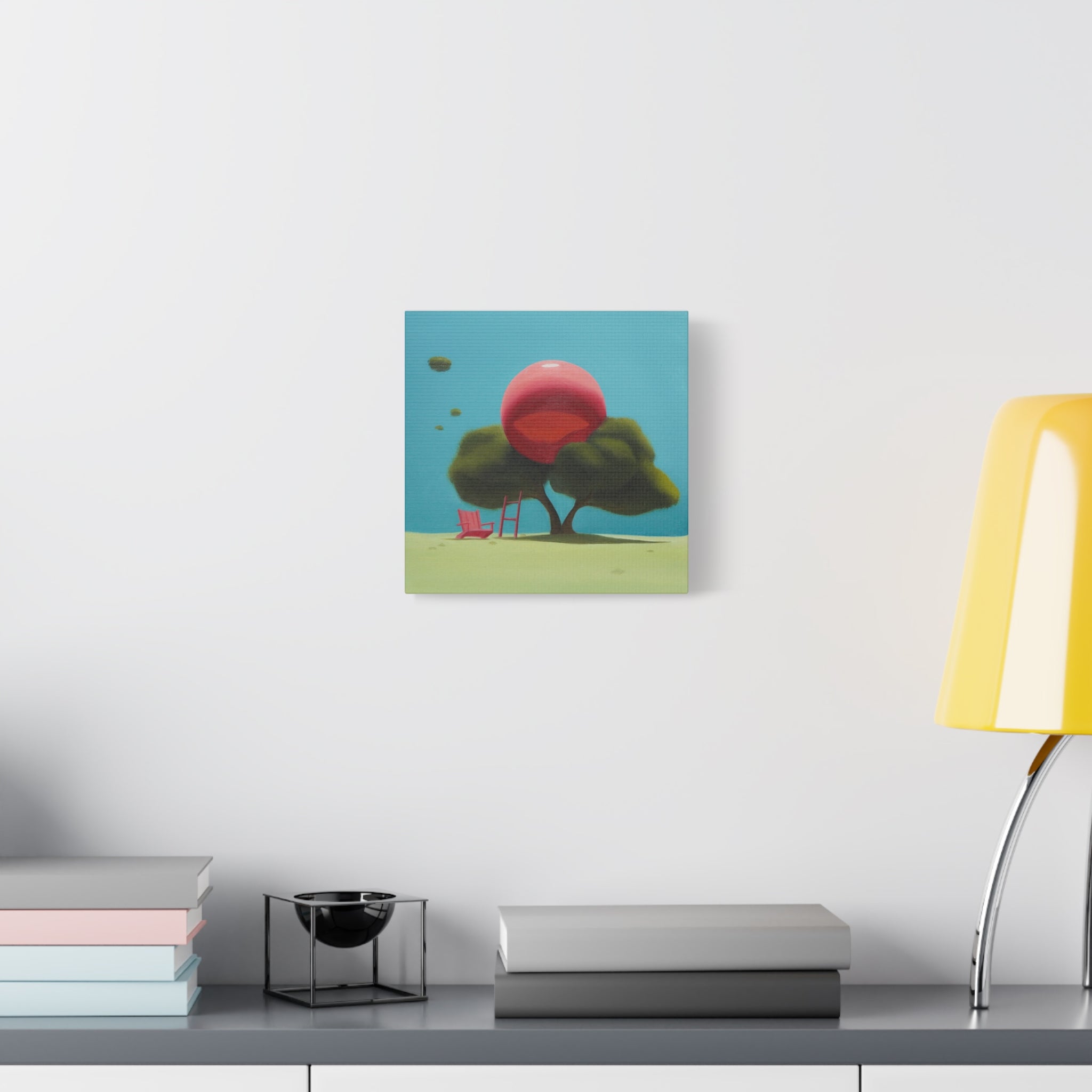 Dream of Greenland -  Contemporary Abstract Canvas Print  Young Asian Artist