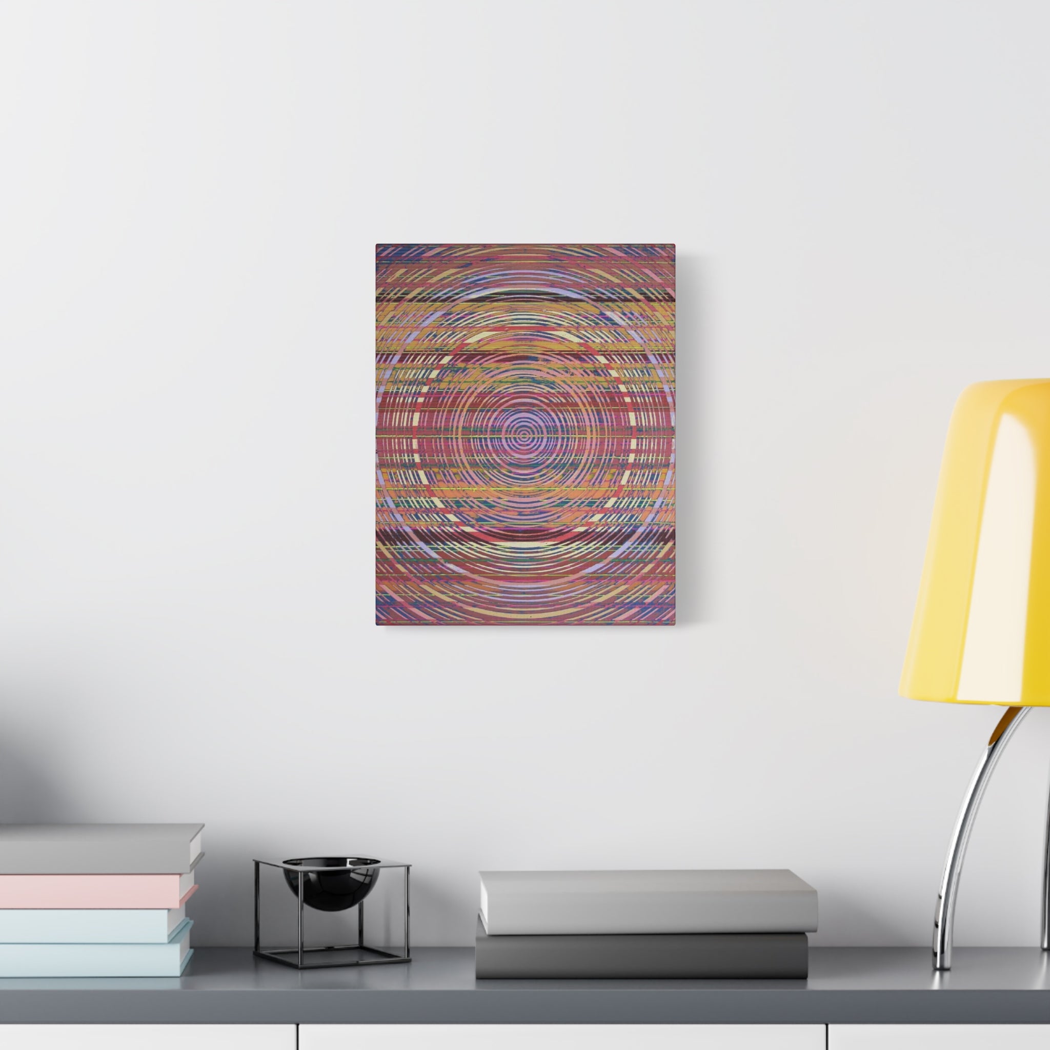 YU - 041223 - Abstract Wall Art by Asian Artist Contemporary Home Decor Print-Neutral Modern Art for Living Room or Bedroom