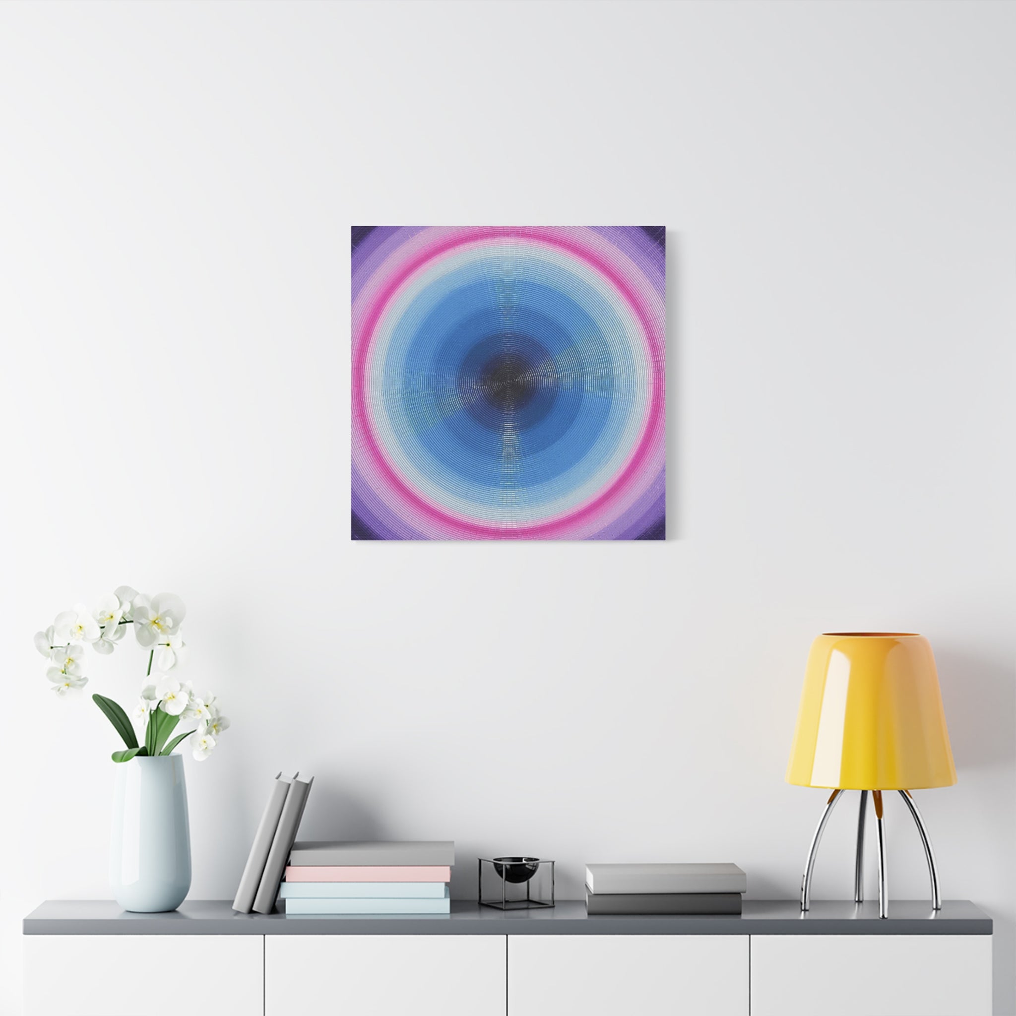 YU - 082219 - Abstract Wall Art by Asian Artist Contemporary Home Decor Print-Neutral Modern Art for Living Room or Bedroom