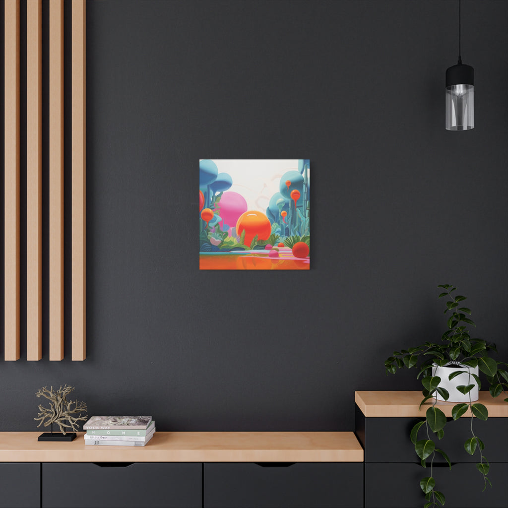 Paradise 5 -  Contemporary Abstract Canvas Print  Young Asian Artist Christmas Gift
