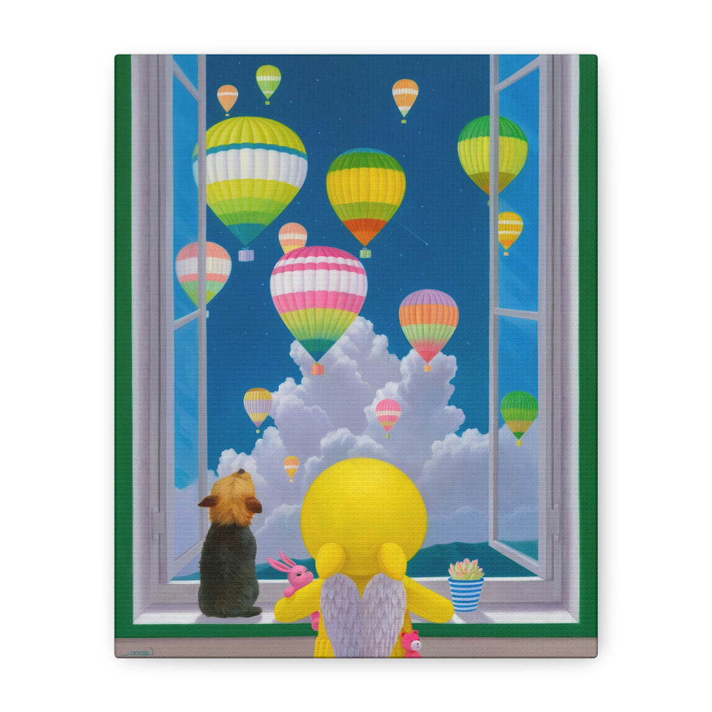 Dreams in the Sky - Chinese Contemporary artist - Canvas Print - Artwork for kids