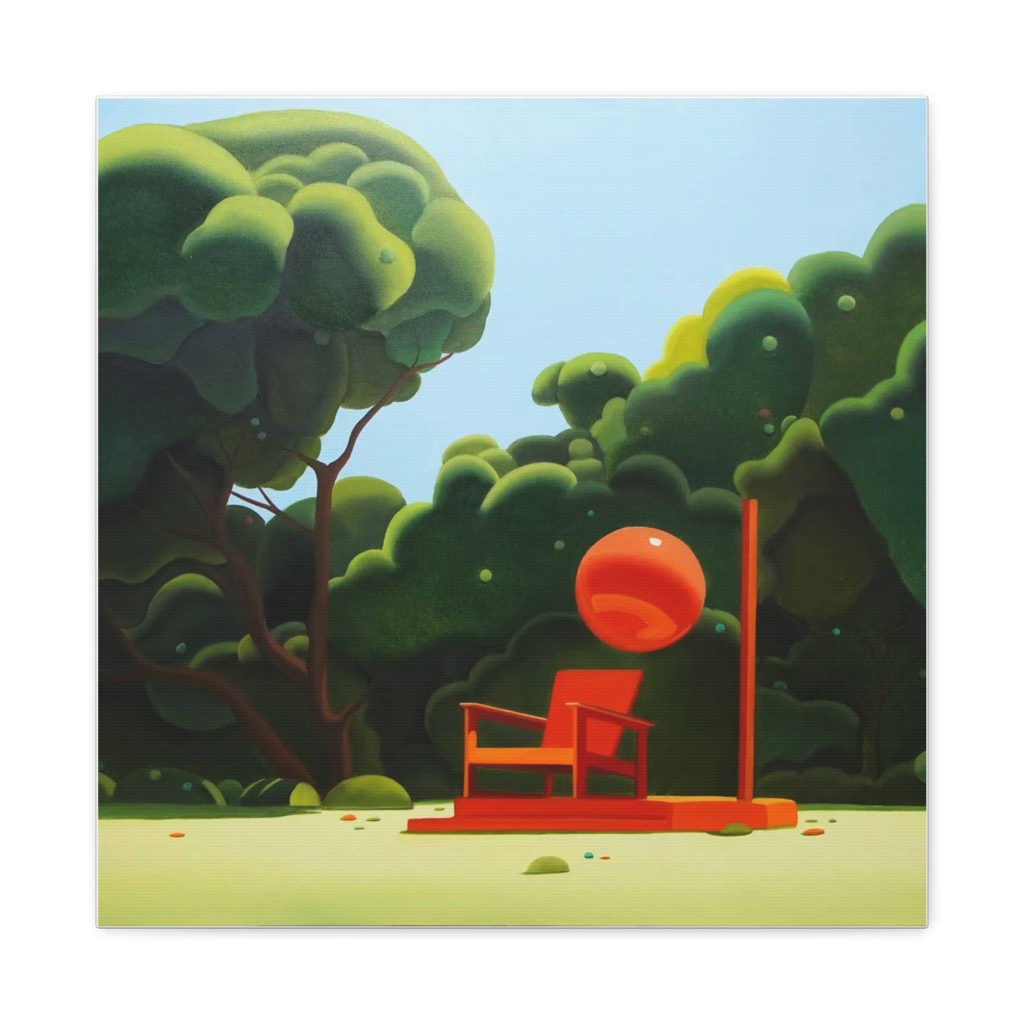 The Dream of Twenty-Four Years -  Contemporary Abstract Canvas Print  Young Asian Artist