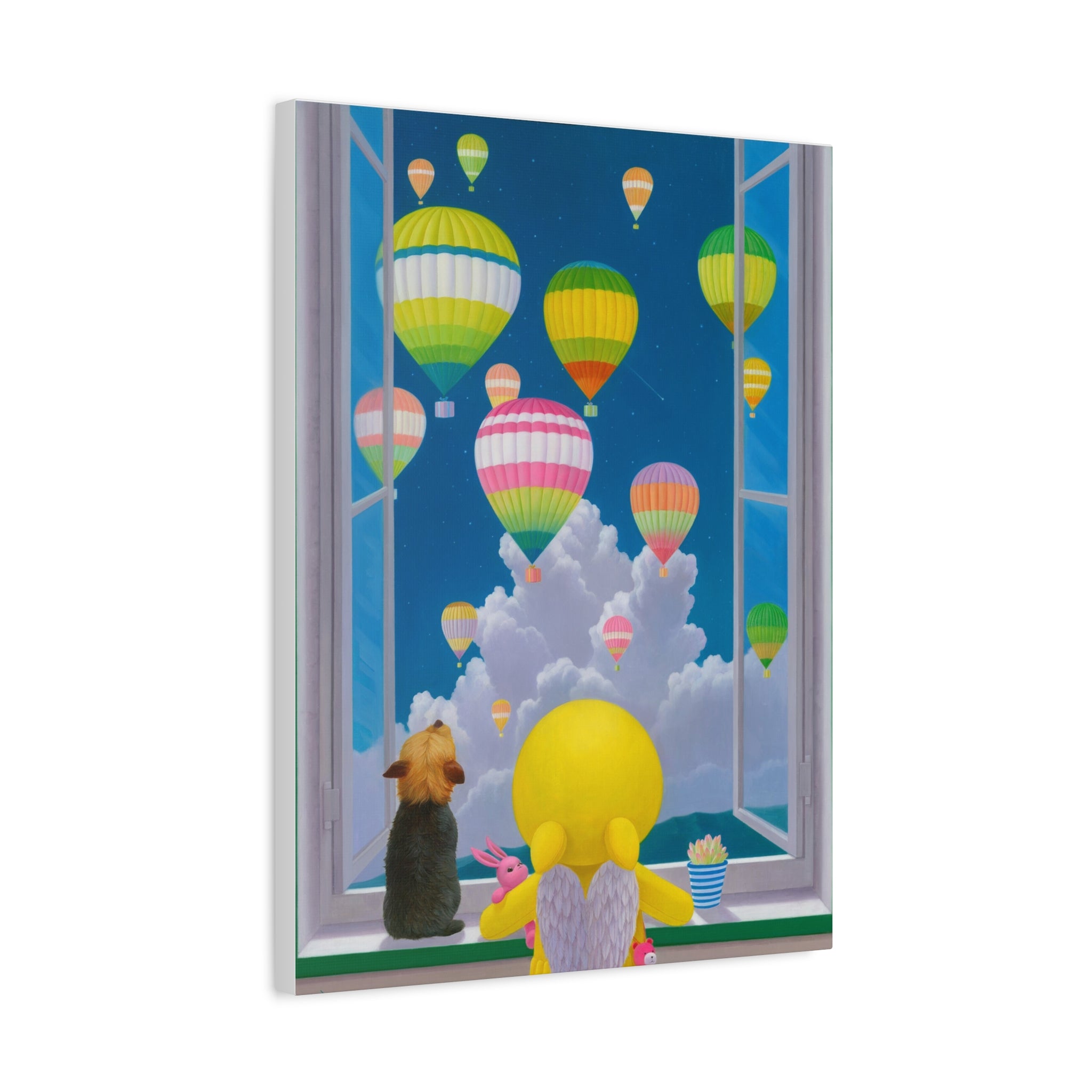 Dreams in the Sky - Chinese Contemporary artist - Canvas Print - Artwork for kids