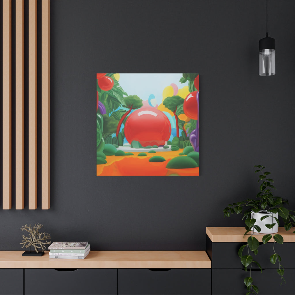 Secret Garden 4 -  Contemporary Abstract Canvas Print  Young Asian Artist