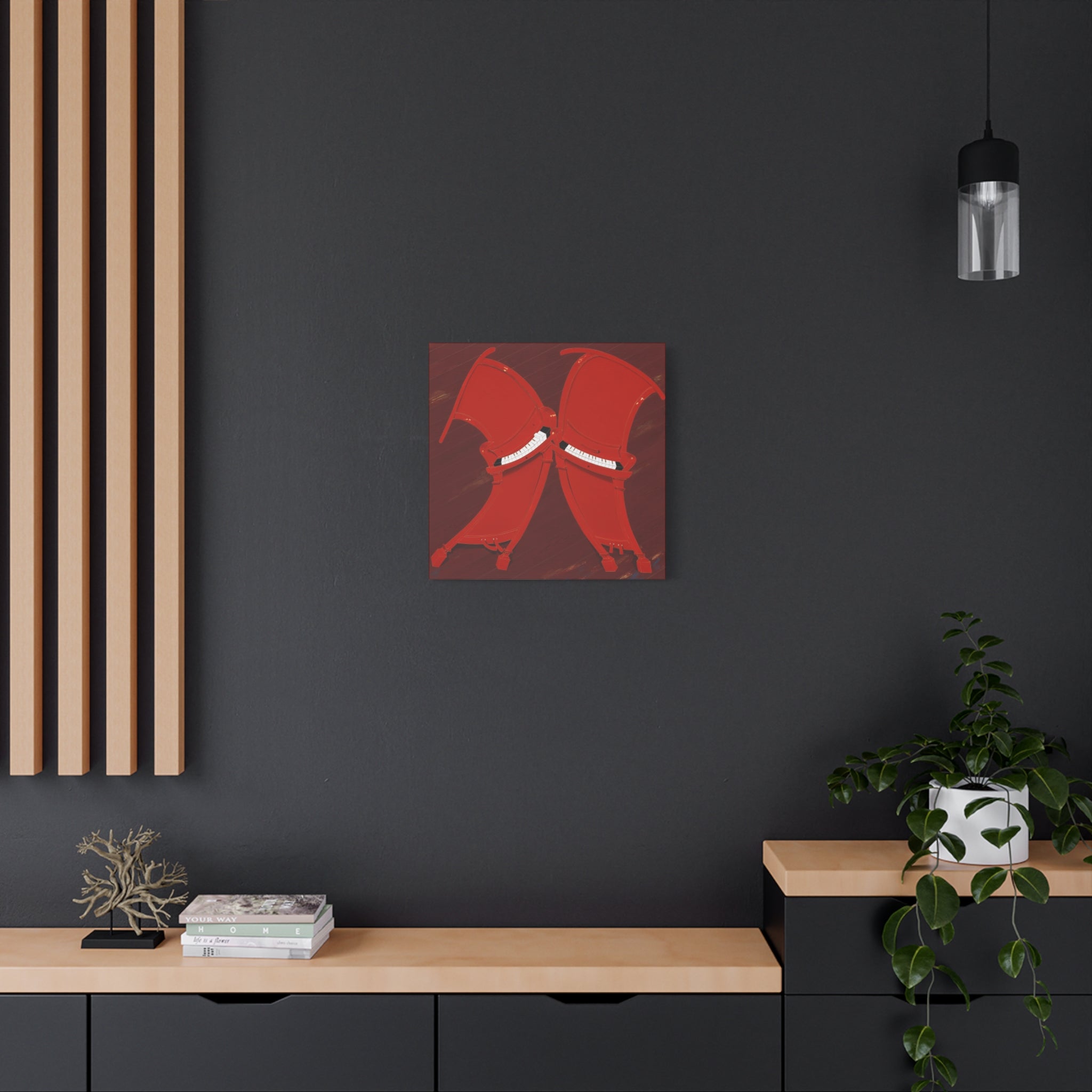 Piano - Chinese Contemporary artist - Canvas Print - Artwork for new home
