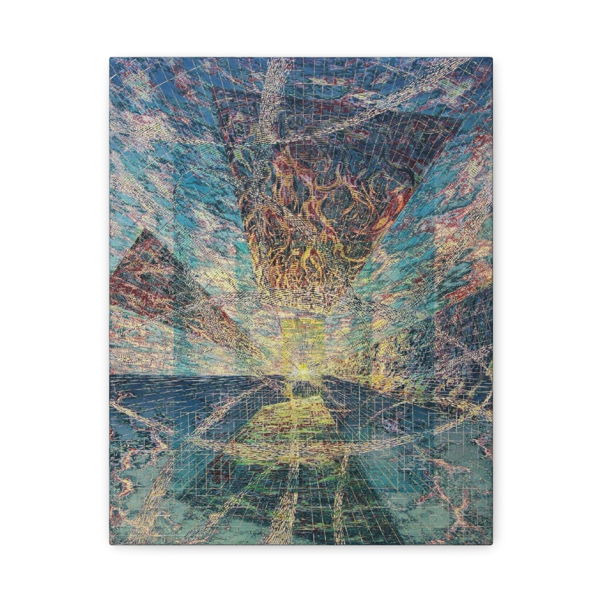 YU - 082119 - Abstract Wall Art by Asian Artist Contemporary Home Decor Print-Neutral Modern Art for Living Room or Bedroom
