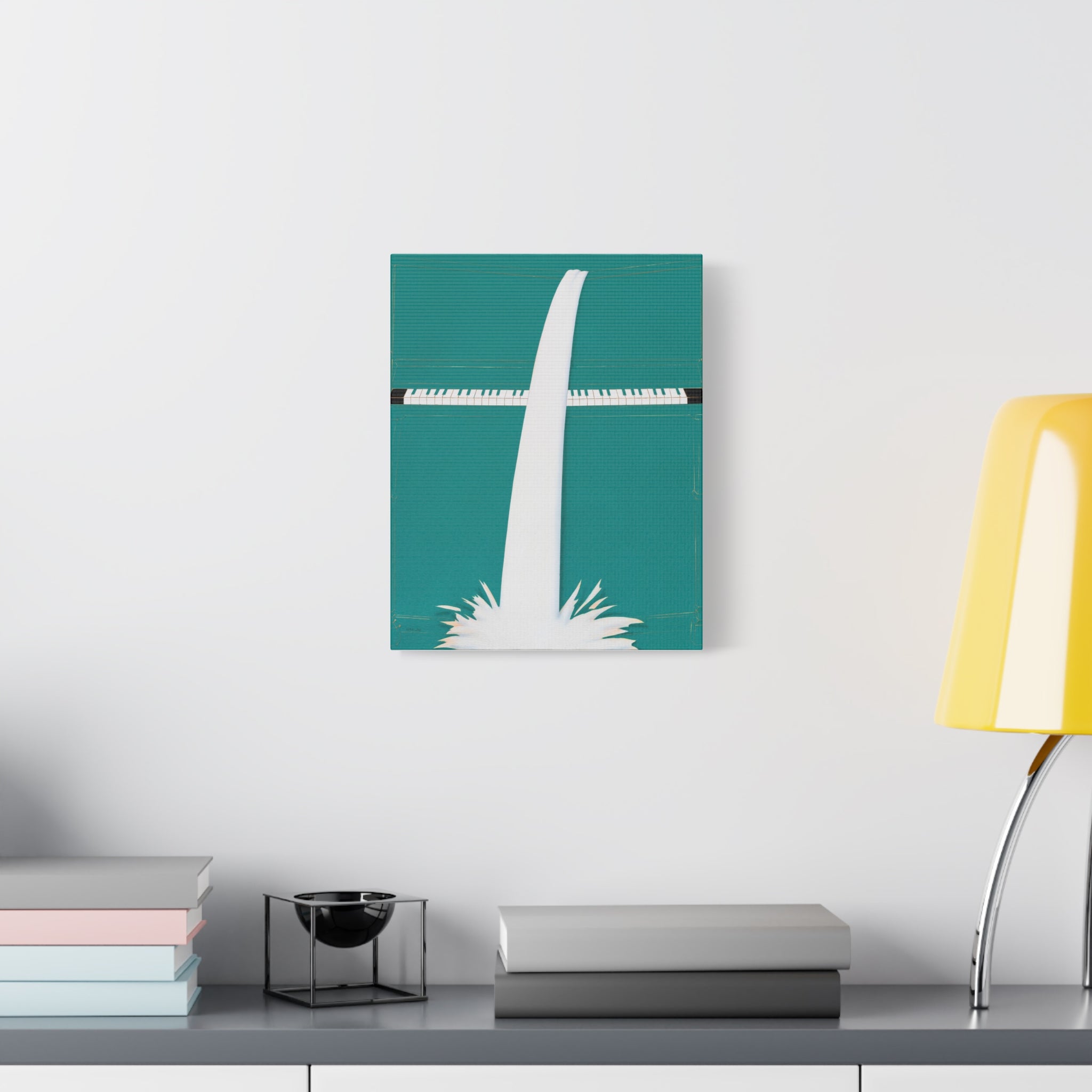 Piano - Chinese Contemporary artist - Canvas Print - Artwork for new home