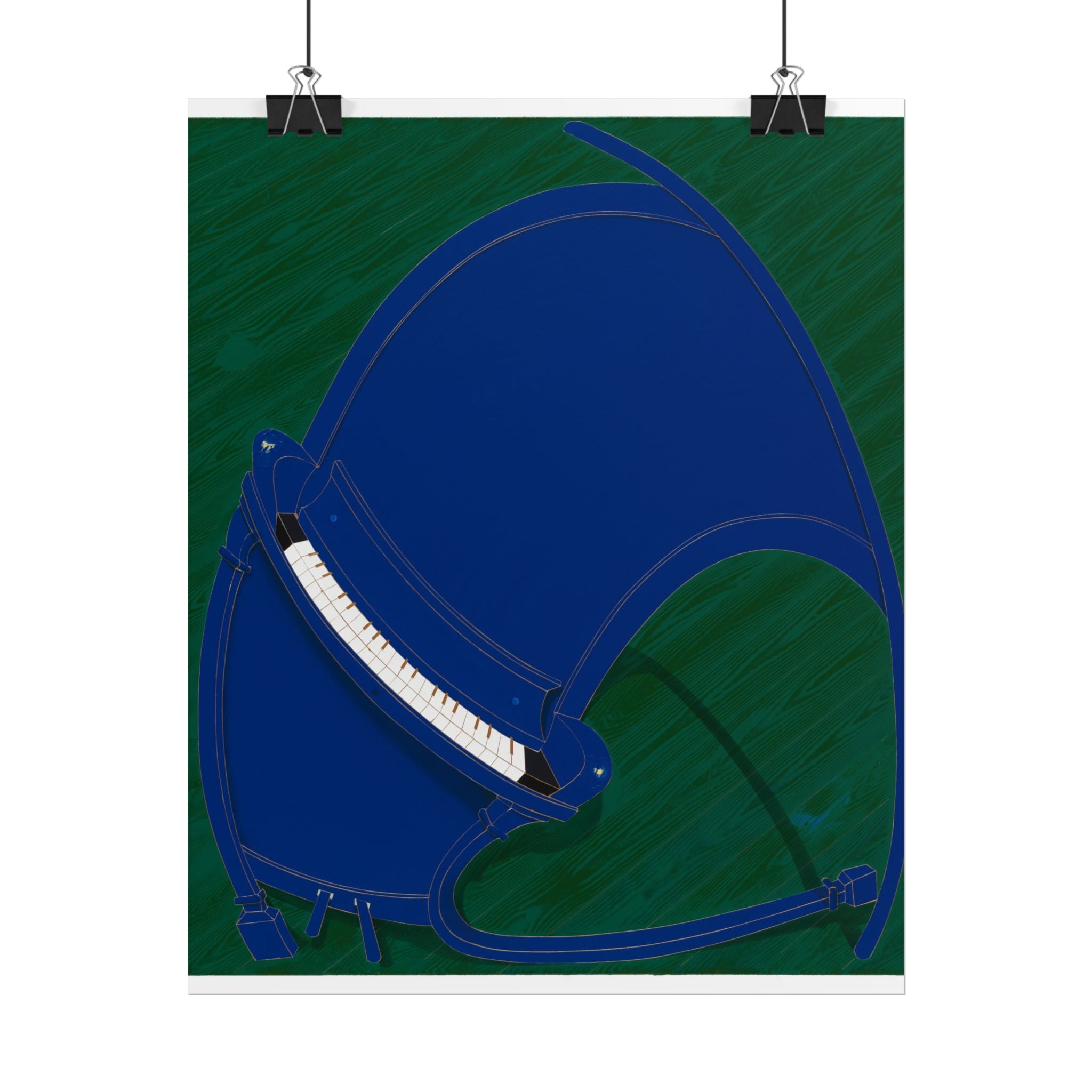 Piano  Art Poster,  Chinese Contemporary artist - Canvas Print - Artwork for new home
