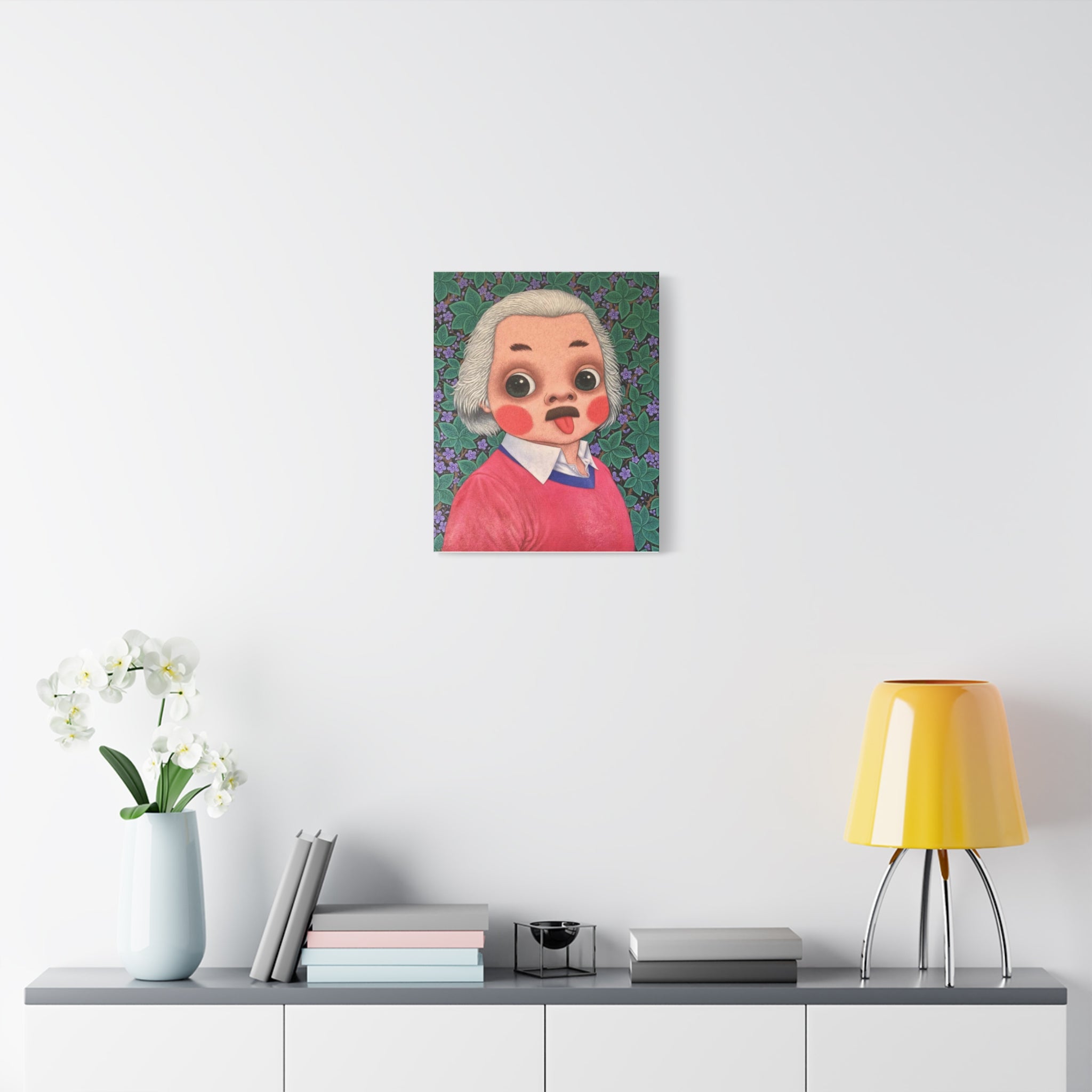 Einstein- Thailand Contemporary artist - Canvas Print - Artwork for new home