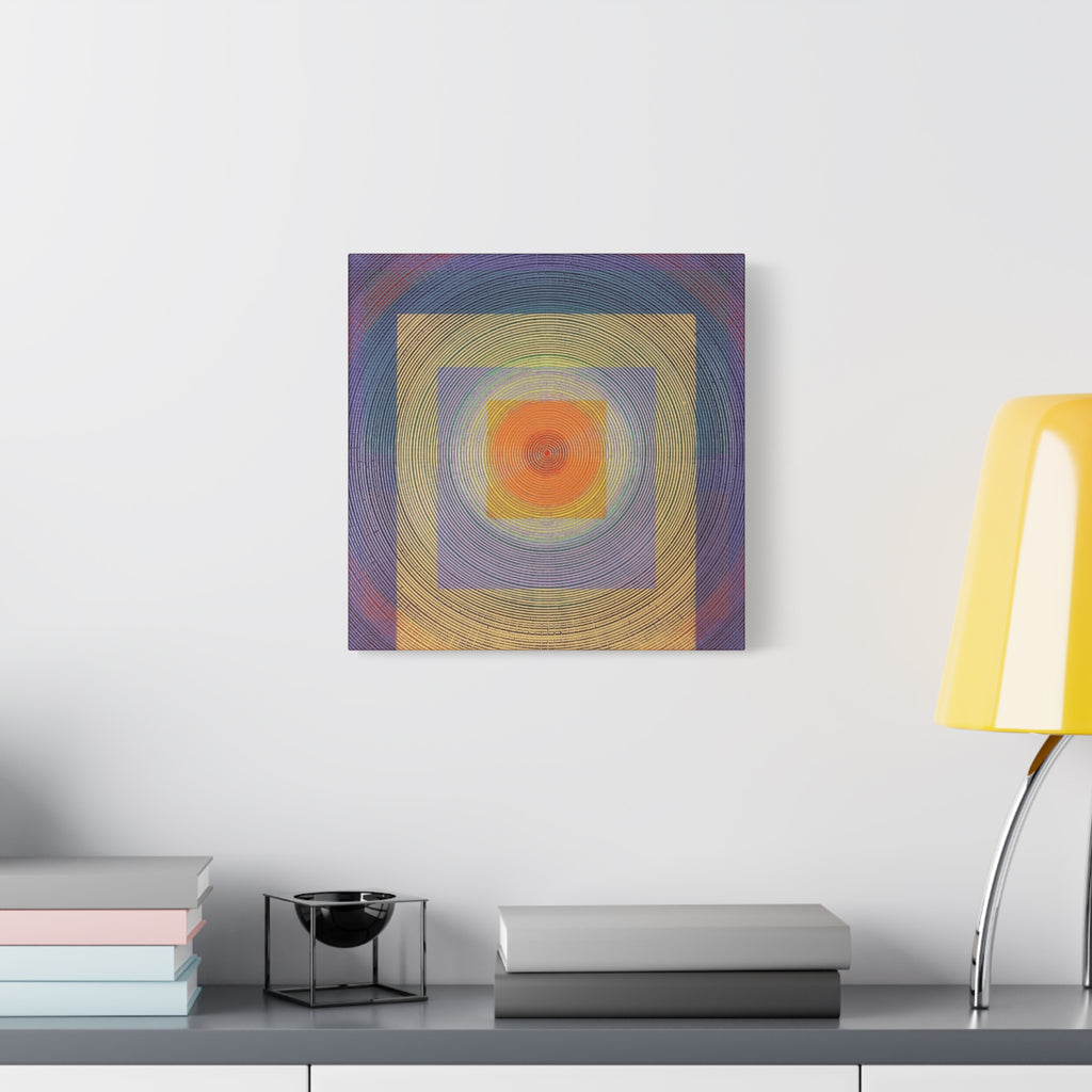 YU - 011517 - Abstract Wall Art by Asian Artist Contemporary Home Decor Print-Neutral Modern Art for Living Room or Bedroom