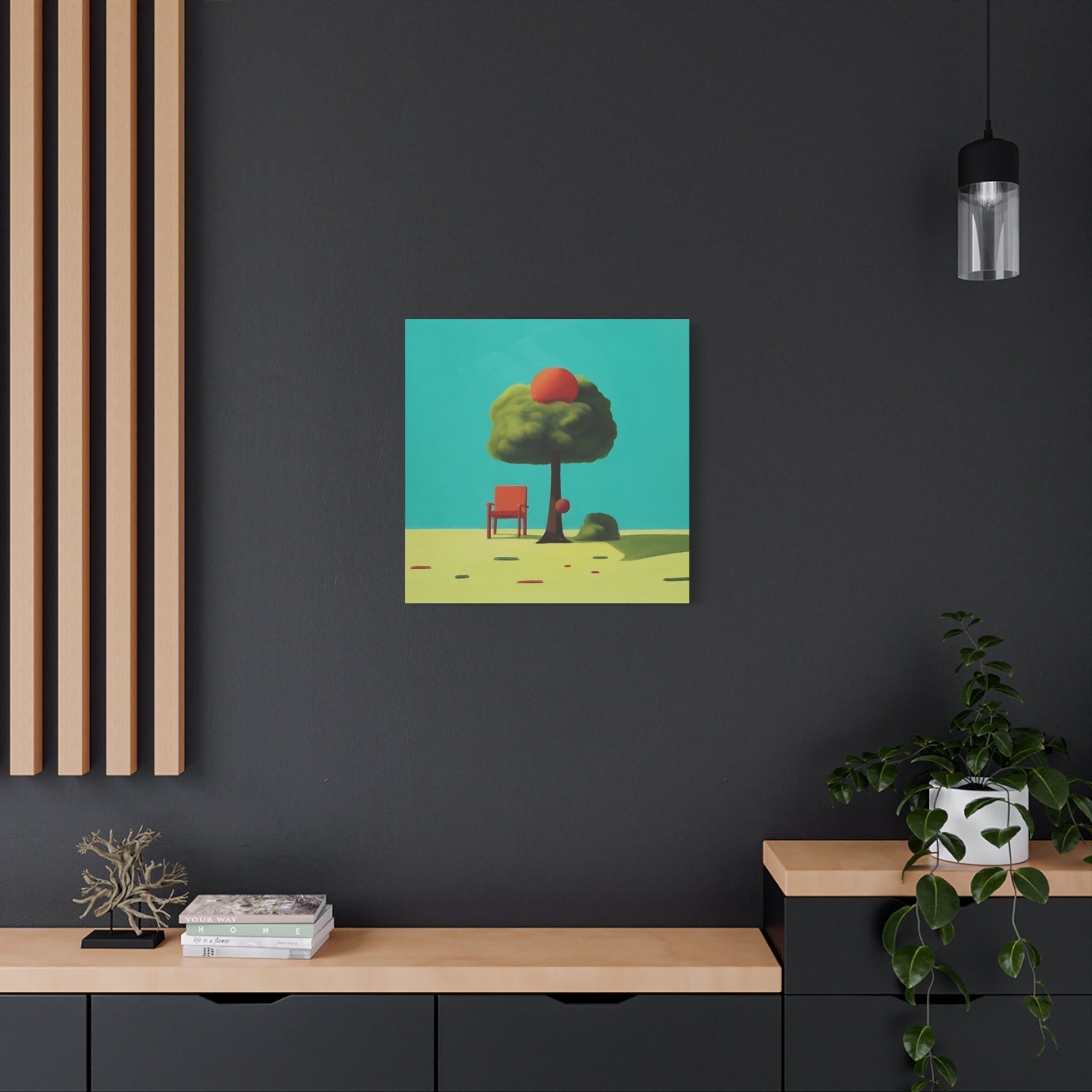 The Dream of Twenty-Four Years -  Contemporary Abstract Canvas Print  Young Asian Artist