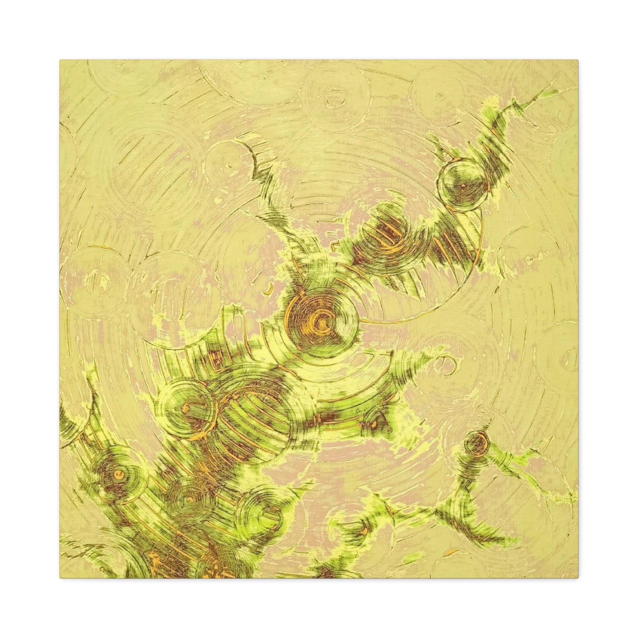 YU - 123022 - Abstract Wall Art by Asian Artist Contemporary Home Decor Print-Neutral Modern Art for Living Room or Bedroom