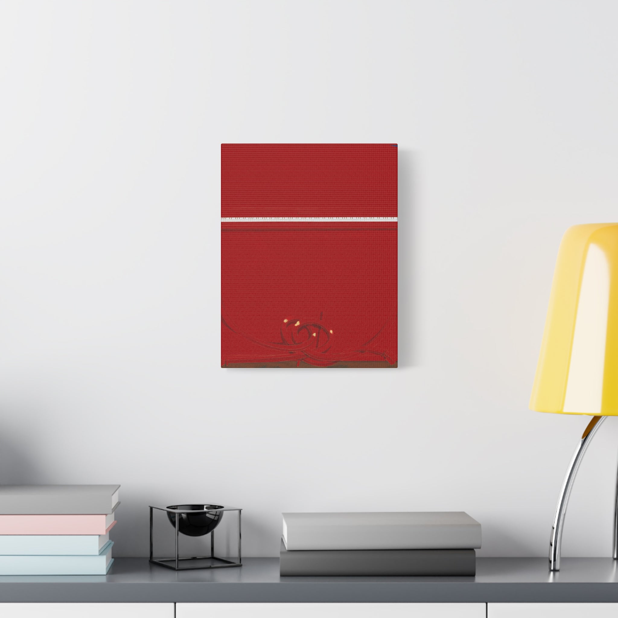 Piano - Chinese Contemporary artist - Canvas Print - Artwork for new home