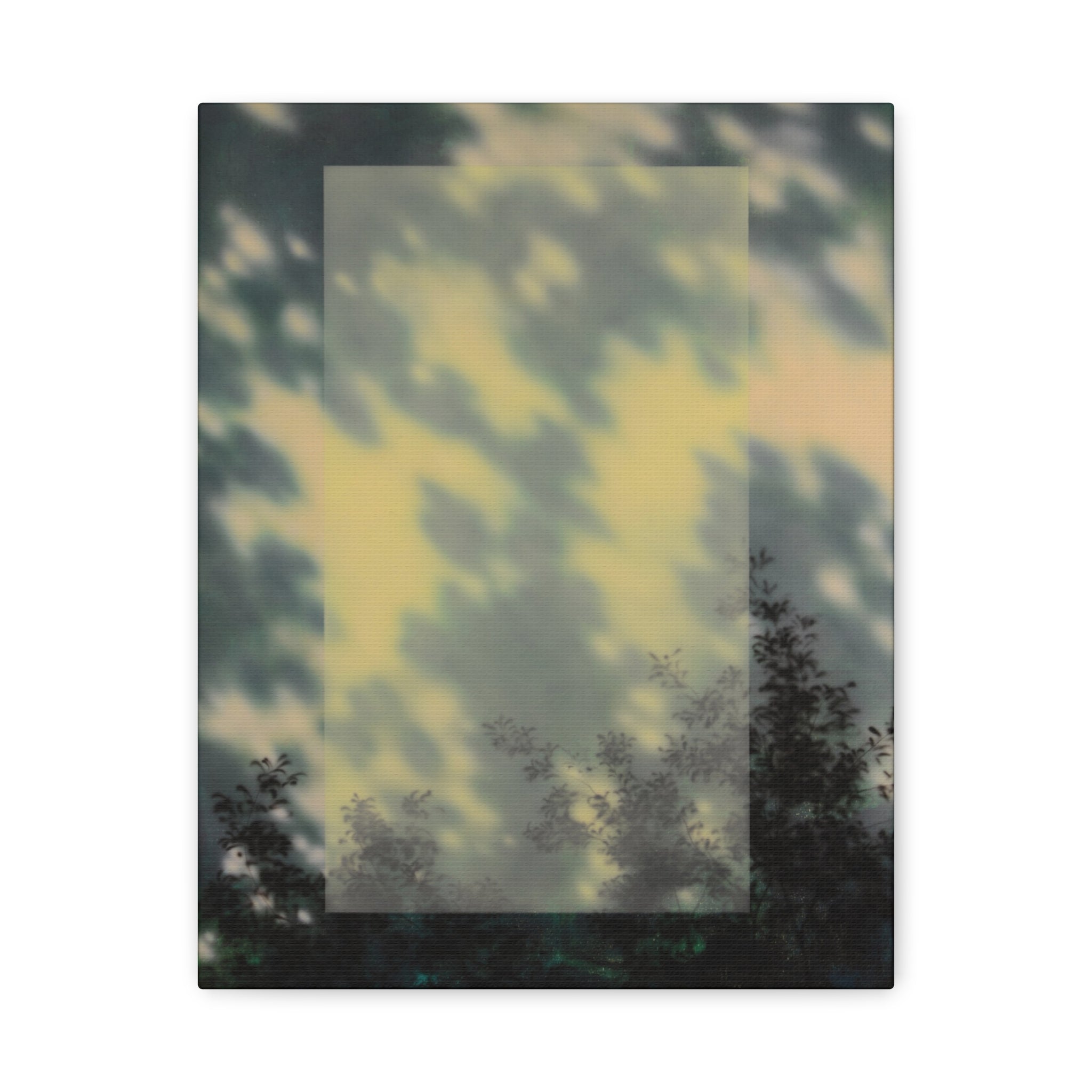 Shadow of a Tree -  Chinese  Contemporary abstract artist - Canvas Print - Gift for new year