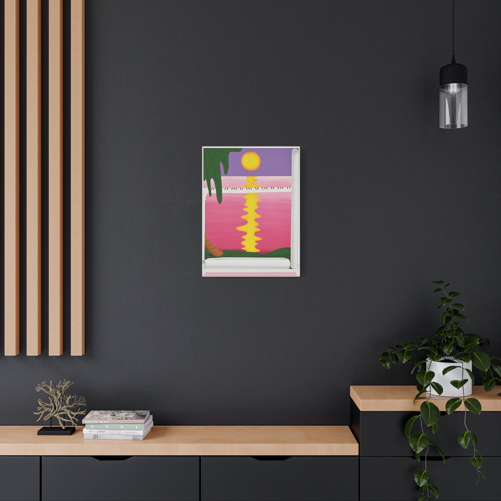 Piano - Chinese Contemporary artist - Canvas Print - Artwork for new home