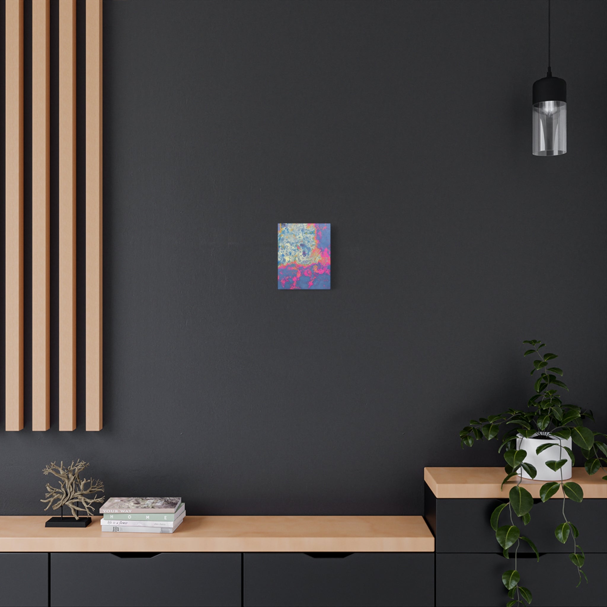 YU - 062123 - Abstract Wall Art by Asian Artist Contemporary Home Decor Print-Neutral Modern Art for Living Room or Bedroom