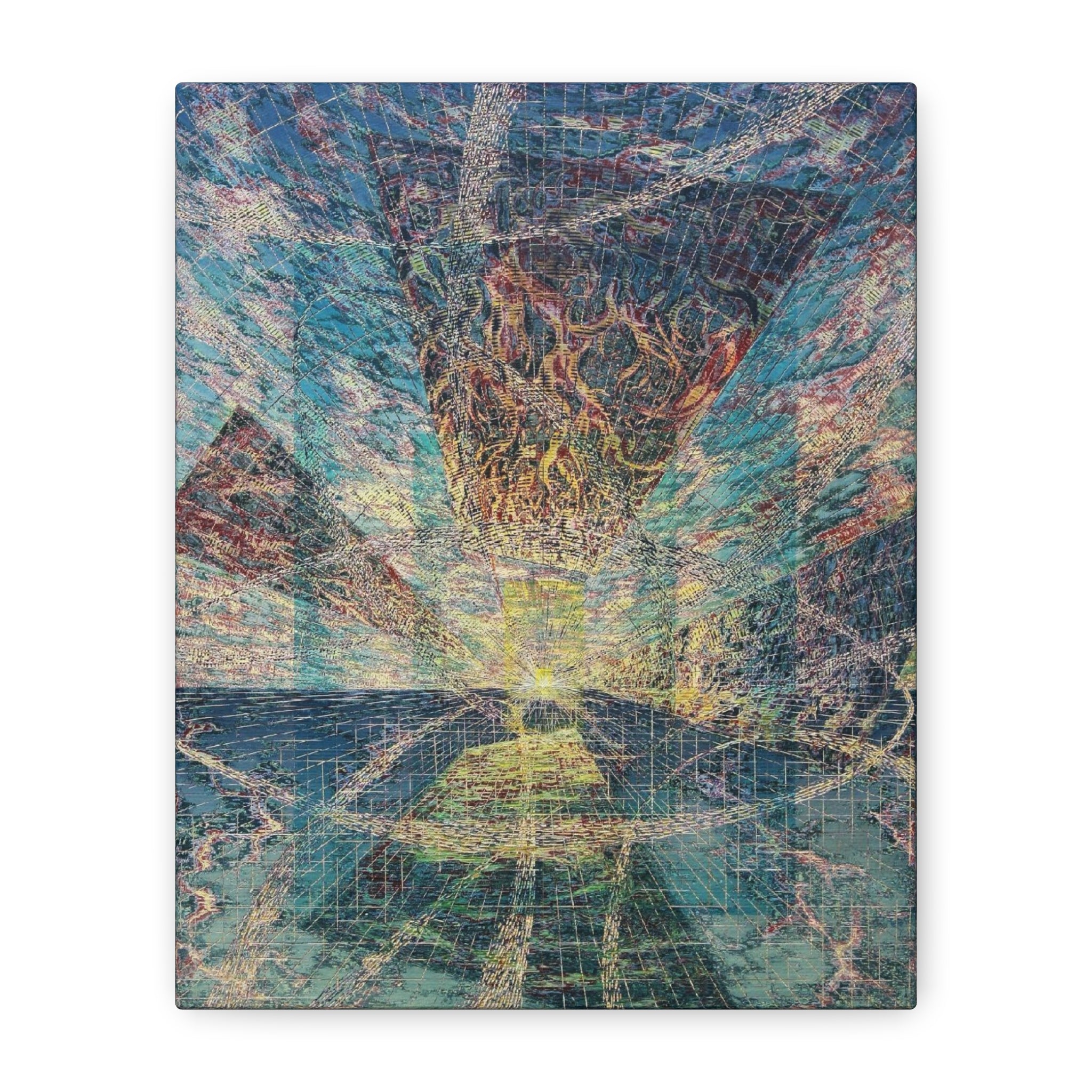 YU - 082119 - Abstract Wall Art by Asian Artist Contemporary Home Decor Print-Neutral Modern Art for Living Room or Bedroom