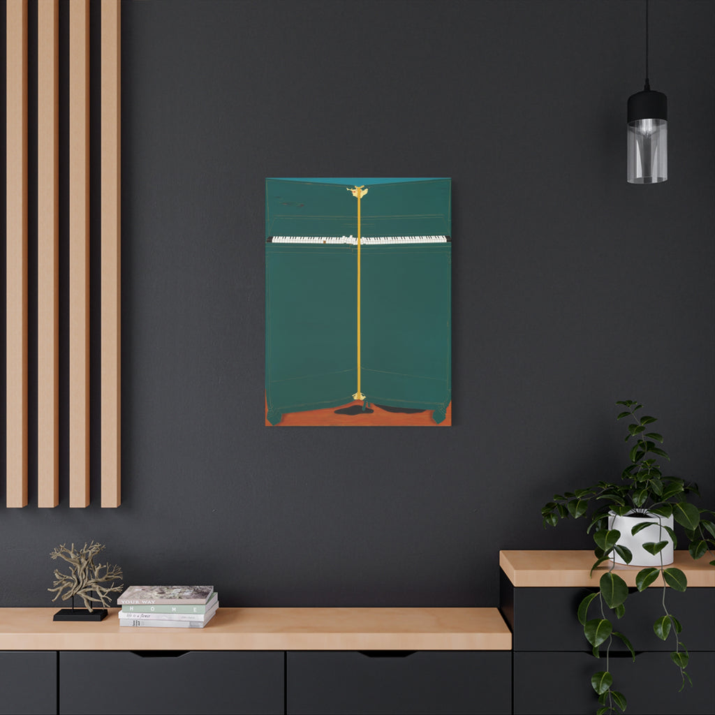 Piano - Chinese Contemporary artist - Canvas Print - Artwork for new home