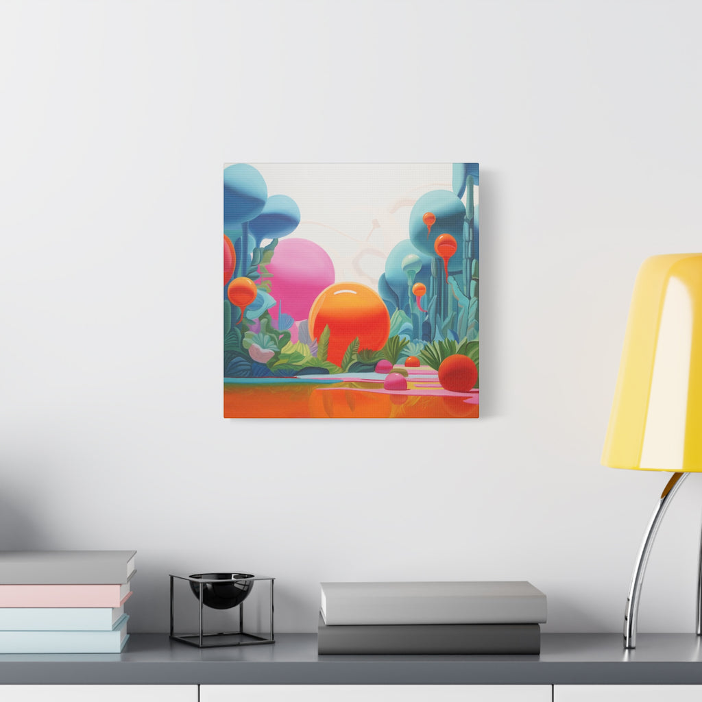 Paradise 5 -  Contemporary Abstract Canvas Print  Young Asian Artist Christmas Gift