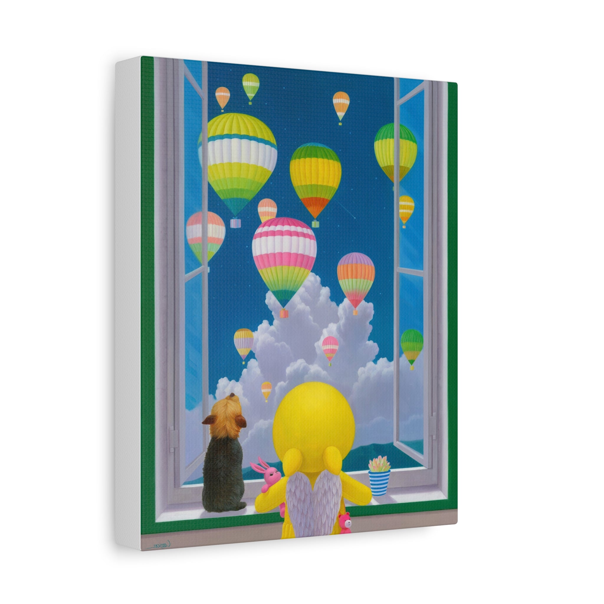 Dreams in the Sky - Chinese Contemporary artist - Canvas Print - Artwork for kids