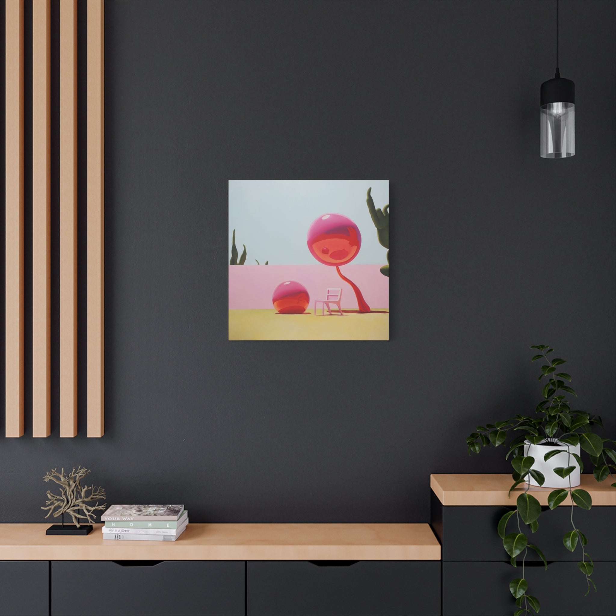 The Dream of Twenty-Four Years -  Contemporary Abstract Canvas Print  Young Asian Artist