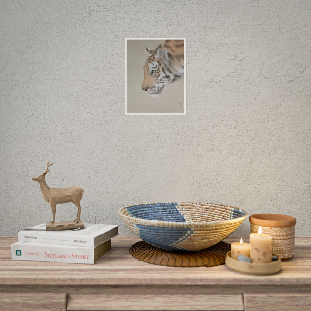 The King Art Poster, Cute Animal Decor, Christmas Wall Art, Kids Room Decoration, Gift for Animal Lovers