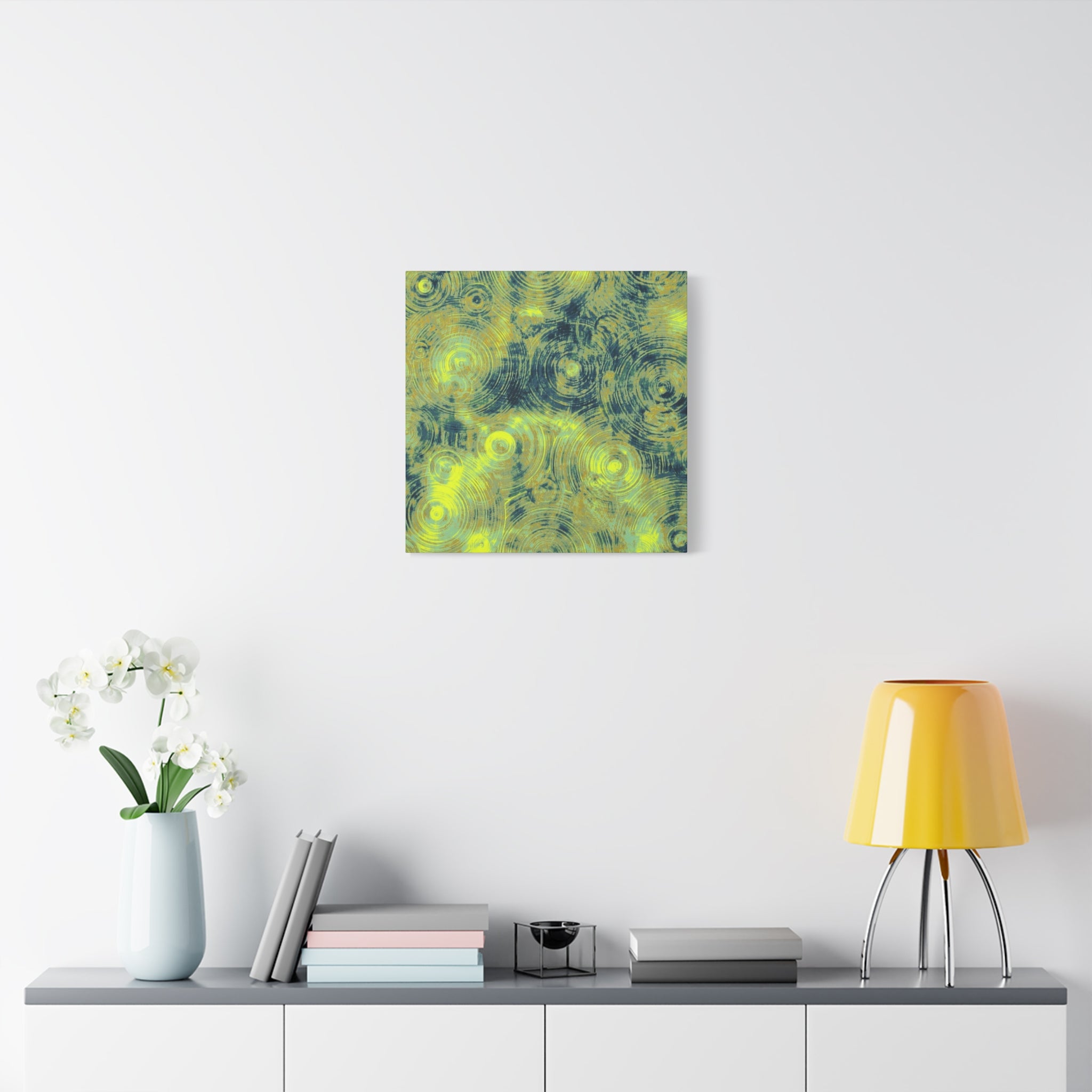 YU - 110124 Abstract Wall Art by Asian Artist Contemporary Home Decor Print-Neutral Modern Art for Living Room or Bedroom