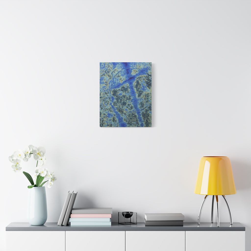 YU - 070822 - Abstract Wall Art by Asian Artist Contemporary Home Decor Print-Neutral Modern Art for Living Room or Bedroom