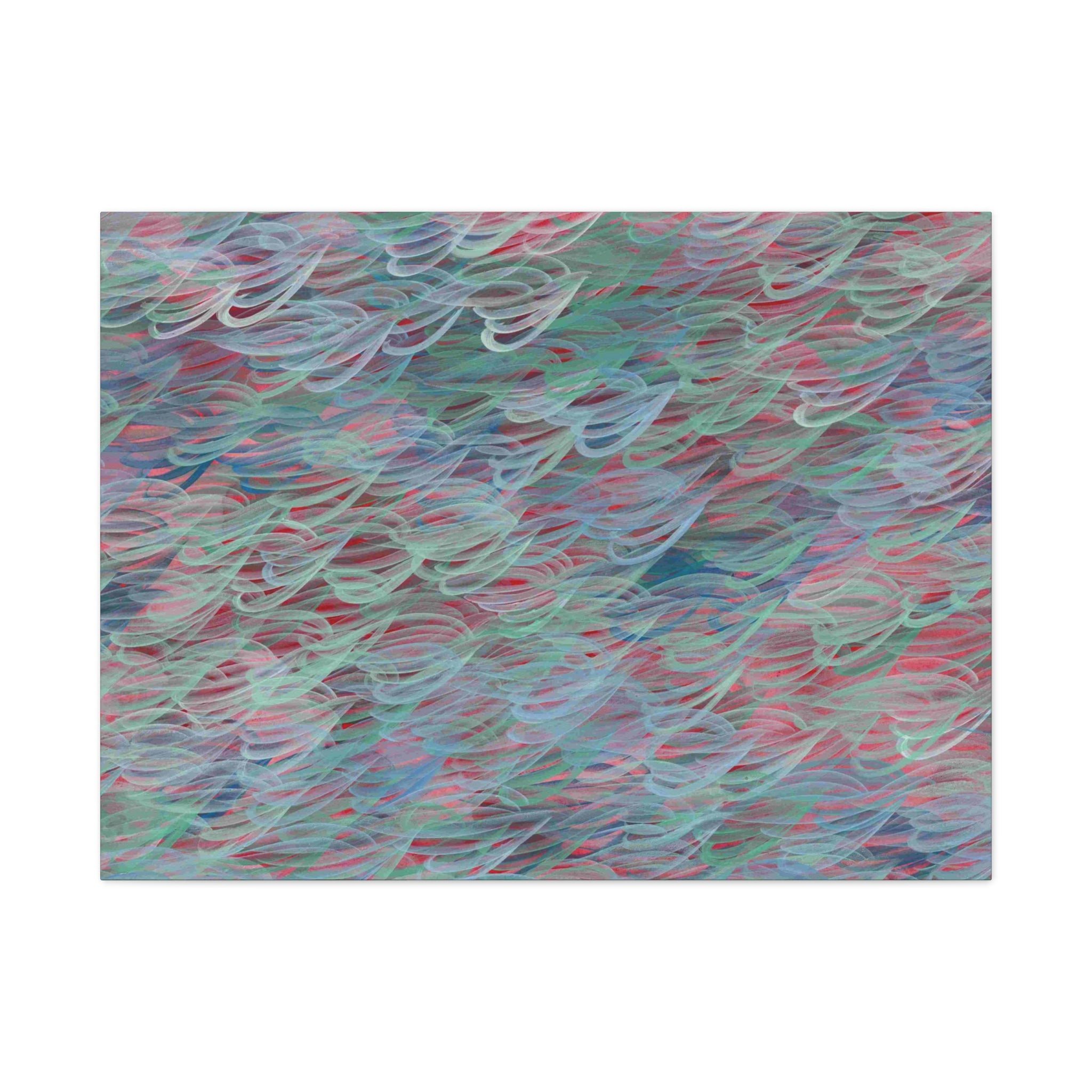 Feathered Dust - 090225 - Abstract Wall Art by Asian Artist Contemporary Home Decor Print-Neutral Modern Art for Living Room or Bedroom