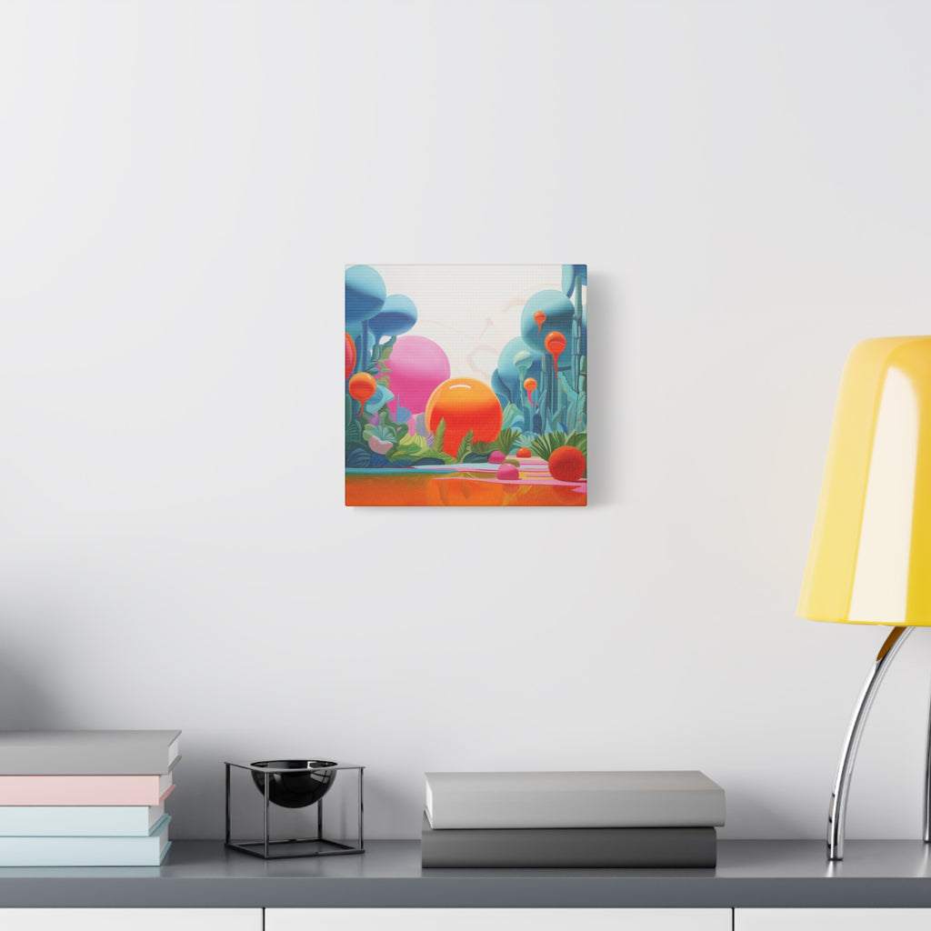 Paradise 5 -  Contemporary Abstract Canvas Print  Young Asian Artist Christmas Gift